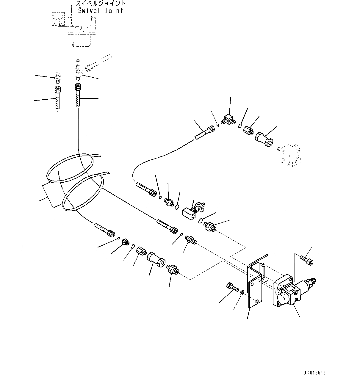Схема запчастей Komatsu PC2000-8 - ГИДРАВЛ ОПОРНЫЙ ЭЛЕМЕНТ ЛЕНИВЦА (HIC) ТРУБЫ, РЕДУКЦИОНН. КЛАПАН (№9-) ГИДРАВЛ ОПОРНЫЙ ЭЛЕМЕНТ ЛЕНИВЦА (HIC) ТРУБЫ