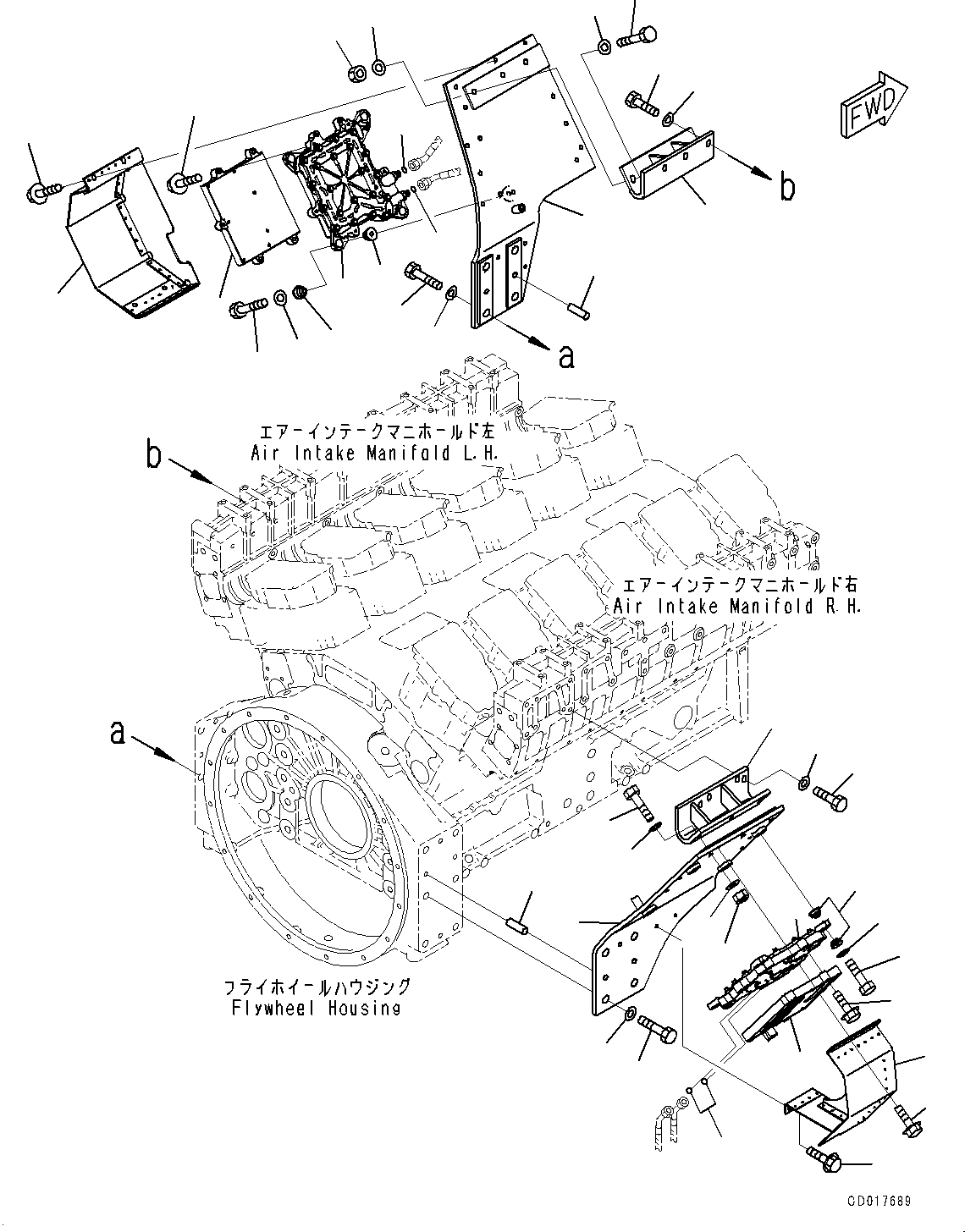 Схема запчастей Komatsu SAA12V140E-3C - ТОПЛИВН. ВПРЫСК КОНТРОЛЛЕР (№-) ТОПЛИВН. ВПРЫСК КОНТРОЛЛЕР