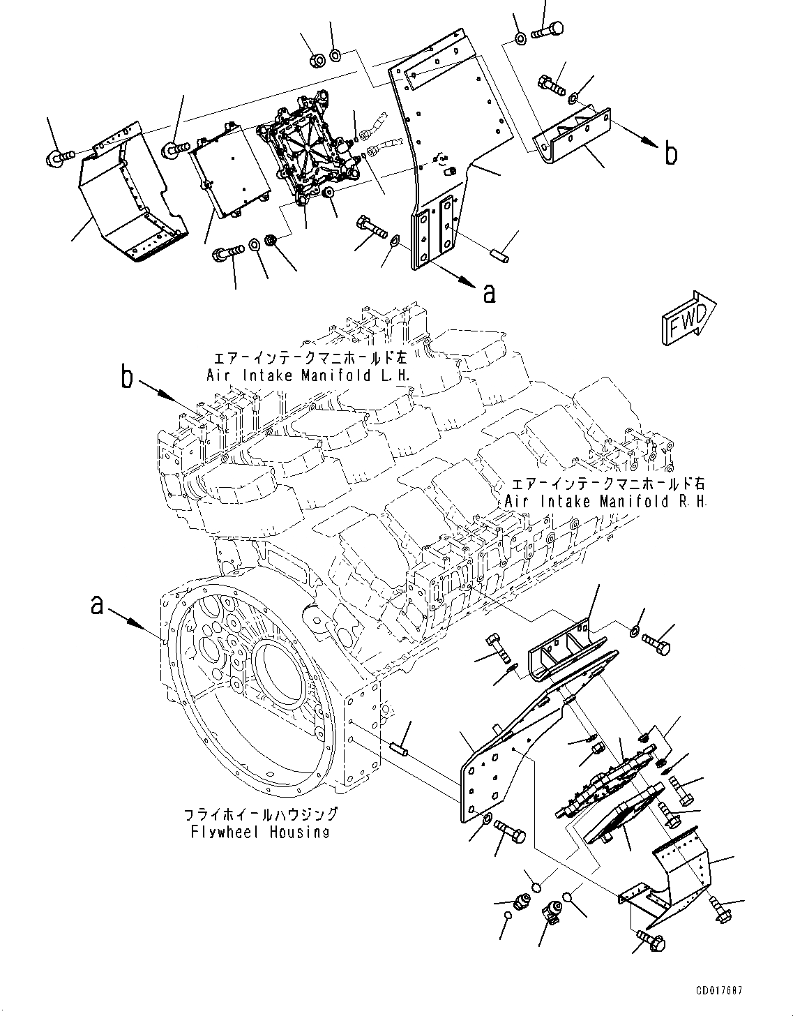 Схема запчастей Komatsu SAA12V140E-3C - ТОПЛИВН. ВПРЫСК КОНТРОЛЛЕР (№-) ТОПЛИВН. ВПРЫСК КОНТРОЛЛЕР, ДЛЯ BAD ТОПЛИВН. И ПЛОХ. ТОПЛИВО СПЕЦ-ЯIFICATION, ВОДН.+DUST