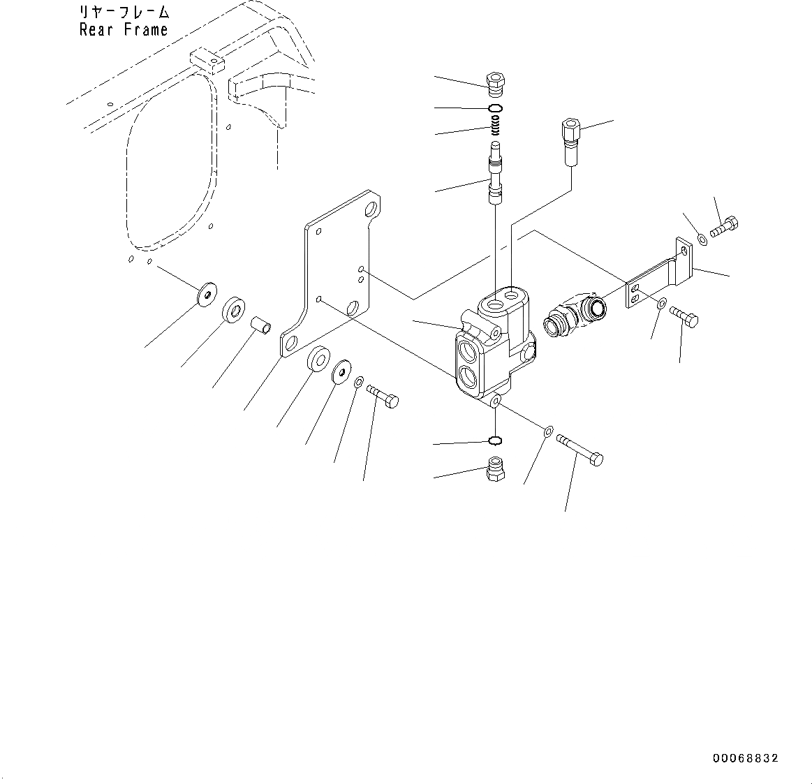 Схема запчастей Komatsu WA320PZ-6 - КЛАПАН УПРАВЛЕНИЯ ПОВОРОТОМ, ПРИОРИТЕТН. КЛАПАН (№7-77) КЛАПАН УПРАВЛЕНИЯ ПОВОРОТОМ, С ЭКСТРЕНН. УПРАВЛ.