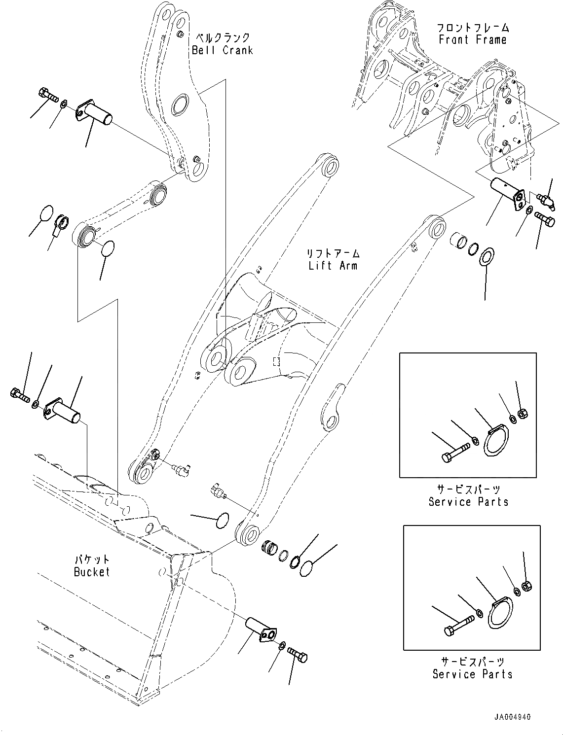 Схема запчастей Komatsu WA320PZ-6 - РУКОЯТЬ И BELL CRANK, ЭЛЕМЕНТЫ КРЕПЛЕНИЯ (№798-) РУКОЯТЬ И BELL CRANK, ДЛЯ РУКОЯТЬ, 2-Х СЕКЦИОНН. УПРАВЛЯЮЩ. КЛАПАН, 3-Х СЕКЦИОНН. КОНТРОЛЬН. КЛАПАН