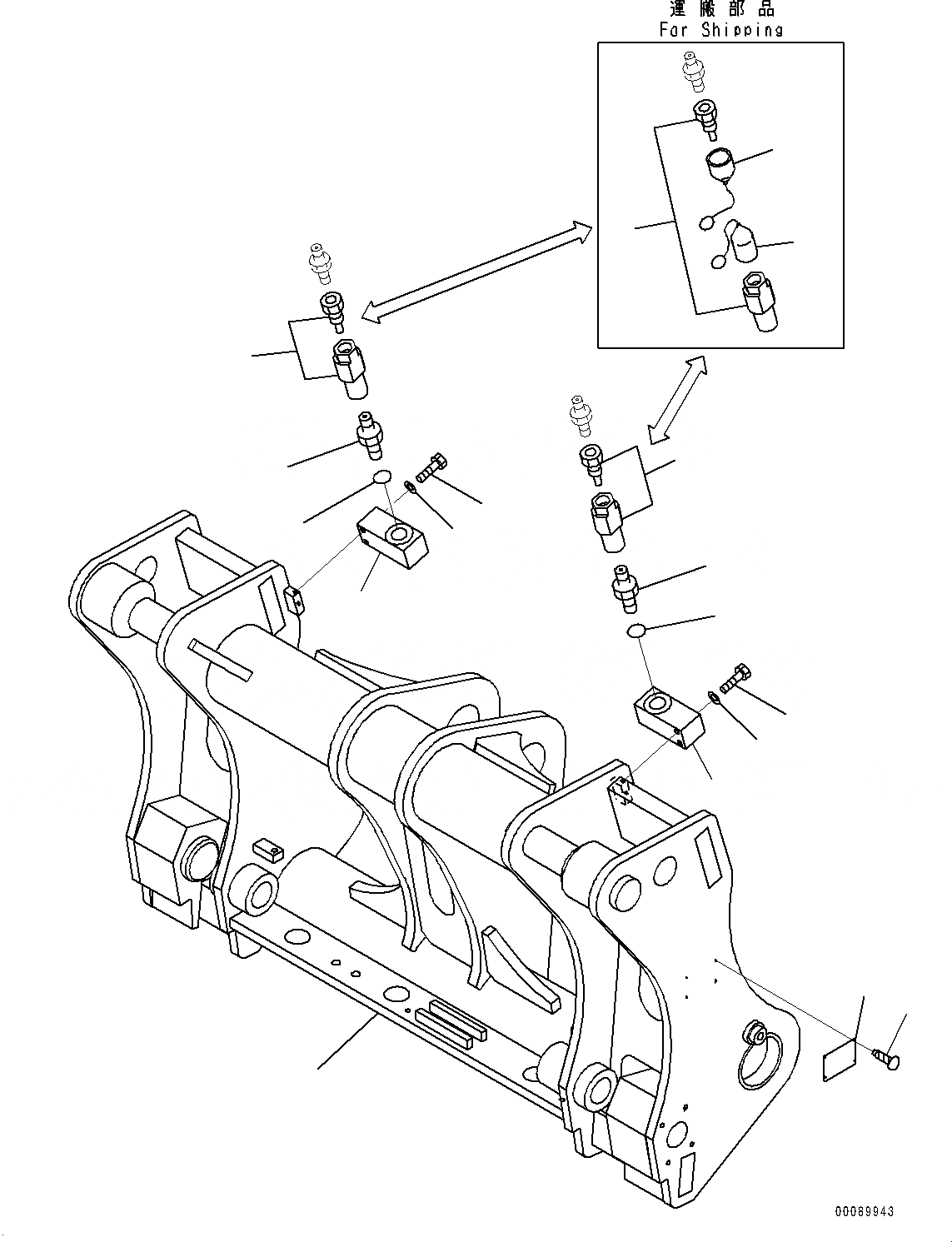 Схема запчастей Komatsu WA320PZ-6 - MULTI-COUPLER, РАМА (№7-) MULTI-COUPLER