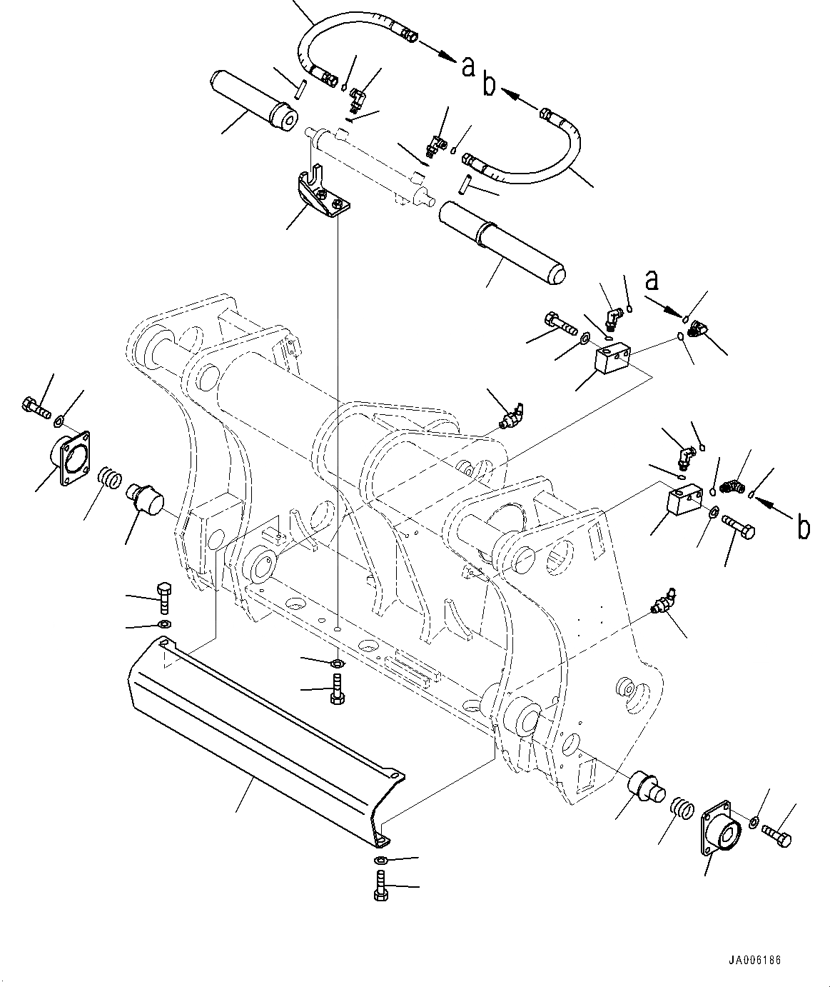 Схема запчастей Komatsu WA320PZ-6 - MULTI-COUPLER, КОМПОНЕНТЫ (№7-) MULTI-COUPLER