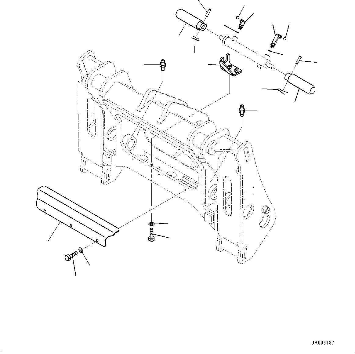 Схема запчастей Komatsu WA320PZ-6 - MULTI-COUPLER, ДЛЯ СЕВ. АМЕРИКИ, КОМПОНЕНТЫ (№7-) MULTI-COUPLER, ДЛЯ СЕВ. АМЕРИКИ