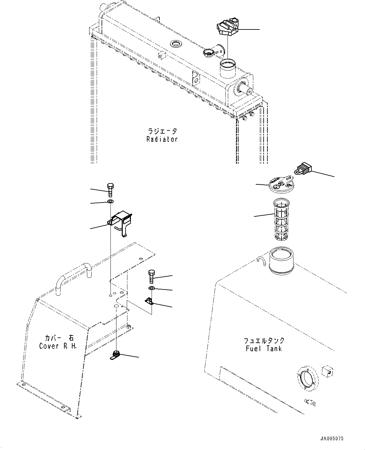 Схема запчастей Komatsu D85PX-15E0 - ЗАЩИТА ОТ ВАНДАЛИЗМА КРЫШКА НАПОЛНИТЕЛЯ, (№7-) ЗАЩИТА ОТ ВАНДАЛИЗМА КРЫШКА НАПОЛНИТЕЛЯ, С ЗАМОК КРЫШКИ