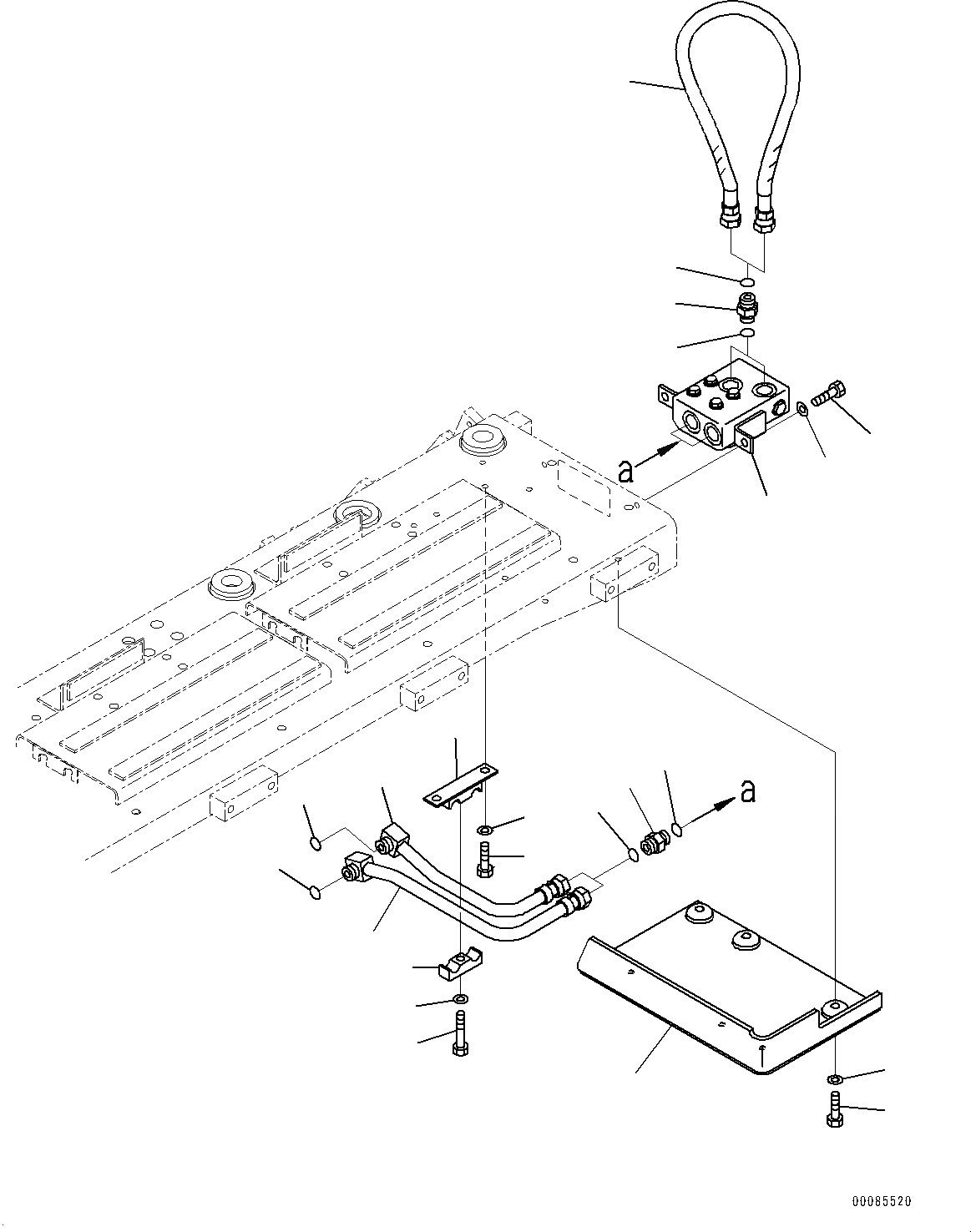 Схема запчастей Komatsu D85EX-15E0 - ЛИНИИ МАСЛООХЛАДИТЕЛЯ, СИСТЕМА ТРУБ ОХЛАЖДЕНИЯ (/) (№9-) ЛИНИИ МАСЛООХЛАДИТЕЛЯ, LANDFILL СПЕЦ-ЯIFICATION