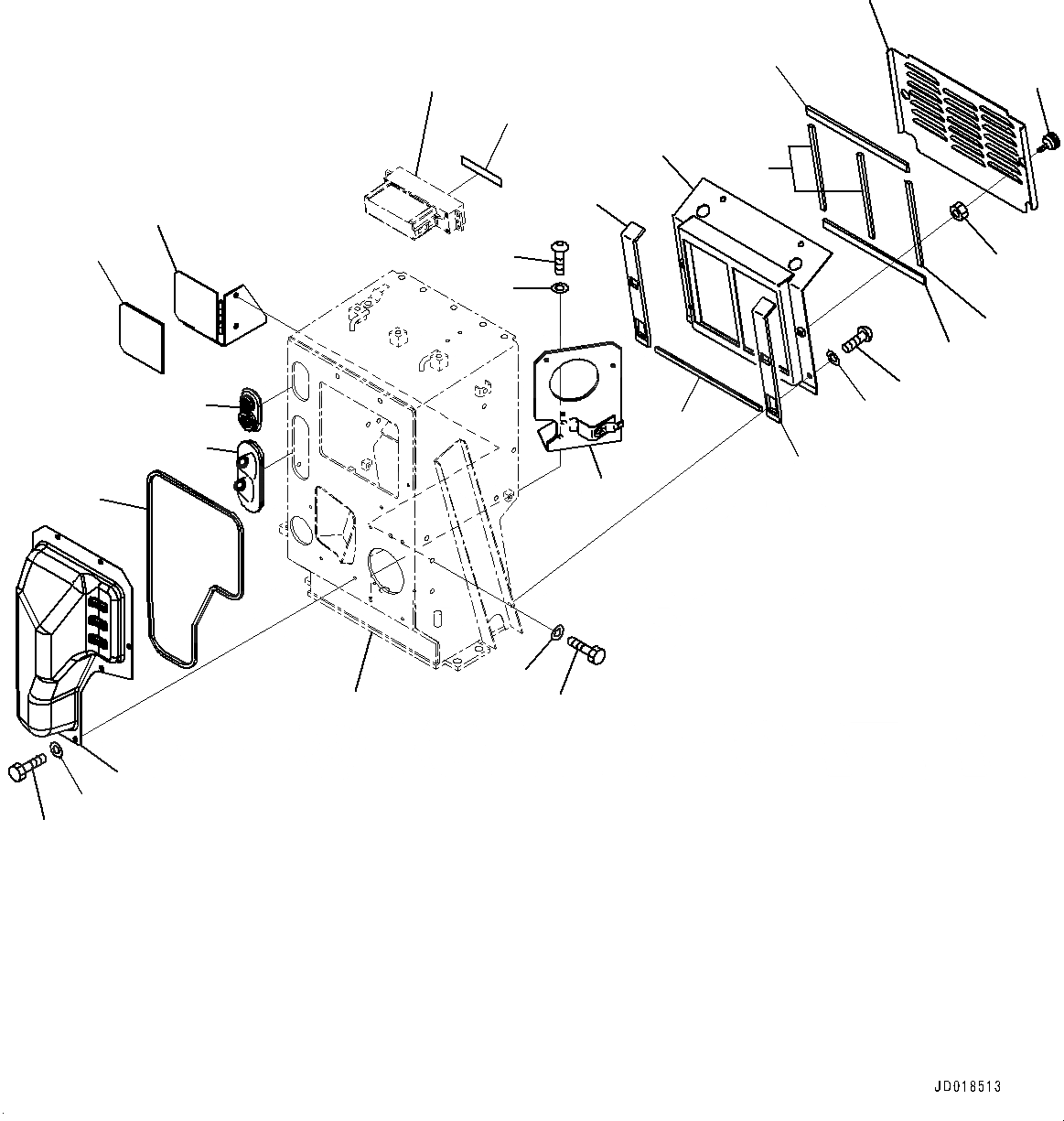 Схема запчастей Komatsu D85EX-15E0 - ПРИБОРНАЯ ПАНЕЛЬ, ФИЛЬТР. КРЫШКАAND ПРИБОРНАЯ ПАНЕЛЬ (/) (№9-) ПРИБОРНАЯ ПАНЕЛЬ, С ОБОГРЕВ-ЛЕМ, ДЛЯ ДВИГАТЕЛЬ С ПОДОГРЕВАТЕЛЬ ХЛАДАГЕНТА