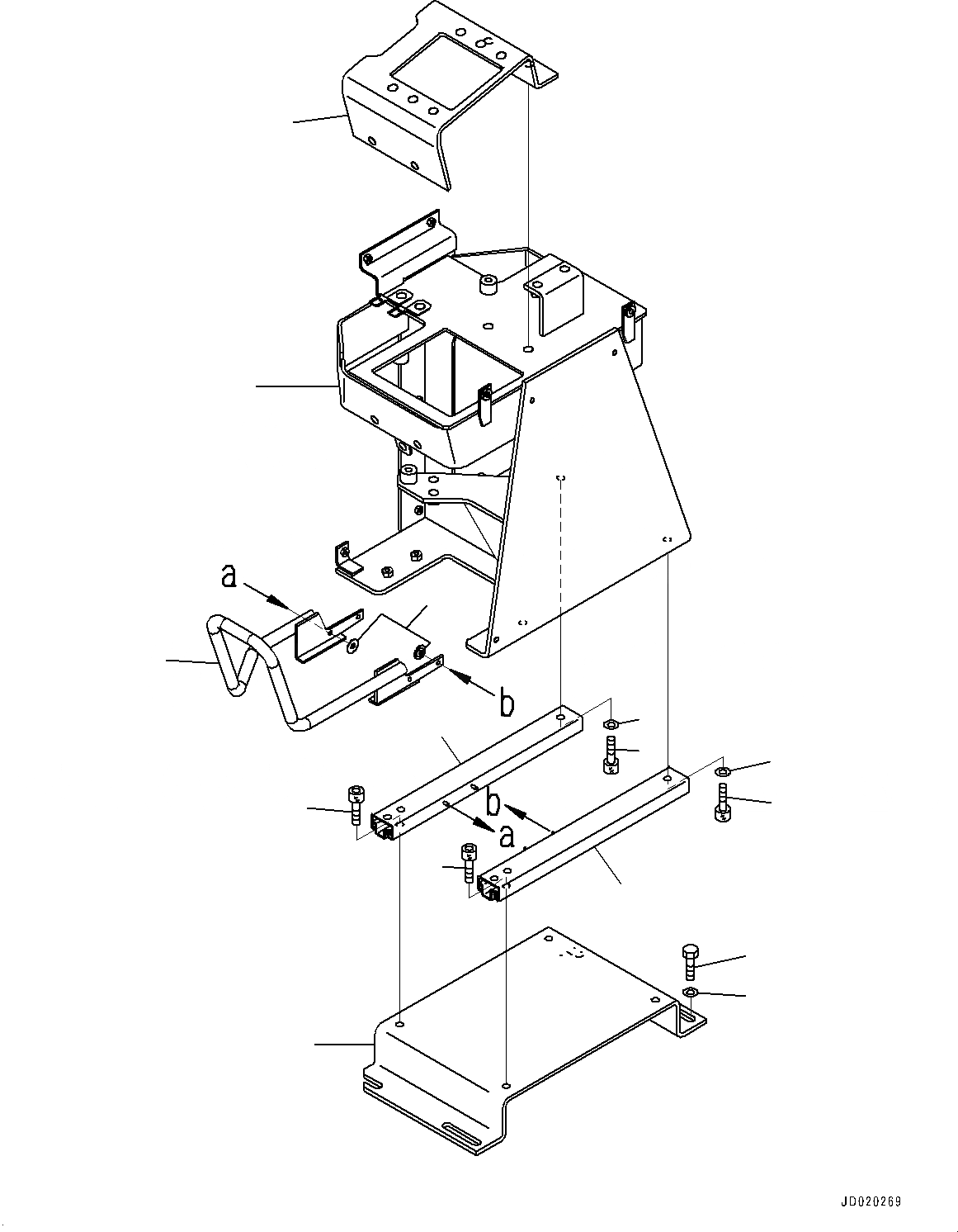 Схема запчастей Komatsu WA500-6 - УПРАВЛЕНИЕ ПОГРУЗКОЙ БЛОК, КОНСОЛЬ SLIDER (№79-) УПРАВЛЕНИЕ ПОГРУЗКОЙ БЛОК, С 3-Х СЕКЦ. КОНТР. КЛАПАНОМ, ПЕРЕД. РЕВЕРС ПЕРЕКЛЮЧАТЕЛЬ