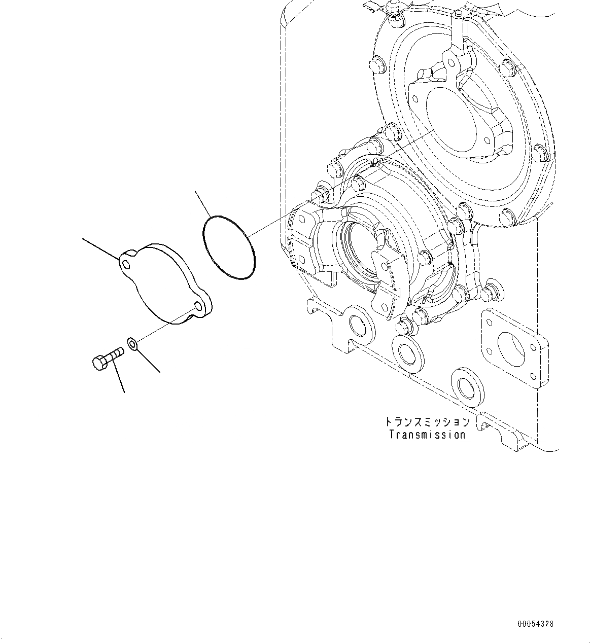 Схема запчастей Komatsu WA500-6 - ГИДРОТРАНСФОРМАТОР И ТРАНСМИССИЯ, ГИДРОЛИНИЯ ЭКСТРЕННОГО УПРАВЛЕНИЯ КРЫШКА(№79-) ГИДРОТРАНСФОРМАТОР И ТРАНСМИССИЯ, БЛОКИР.UP ТИП, БЕЗ ЭКСТРЕНН. РУЛЕВ. УПРАВЛЕНИЕ, АВТОМАТИЧ. УПРАВЛ-Е ТИП
