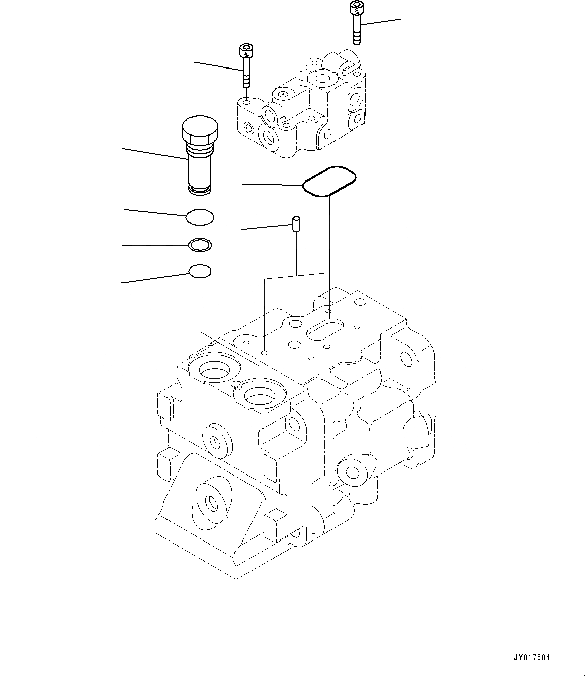 Схема запчастей Komatsu WA500-6 - ГИДР. НАСОС., НАСОС ВЕНТИЛЯТОРА (/) (№79-) ГИДР. НАСОС., БЕЗ ТОРМОЗ. МАСЛ. СИСТЕМА ОХЛАЖДЕНИЯ