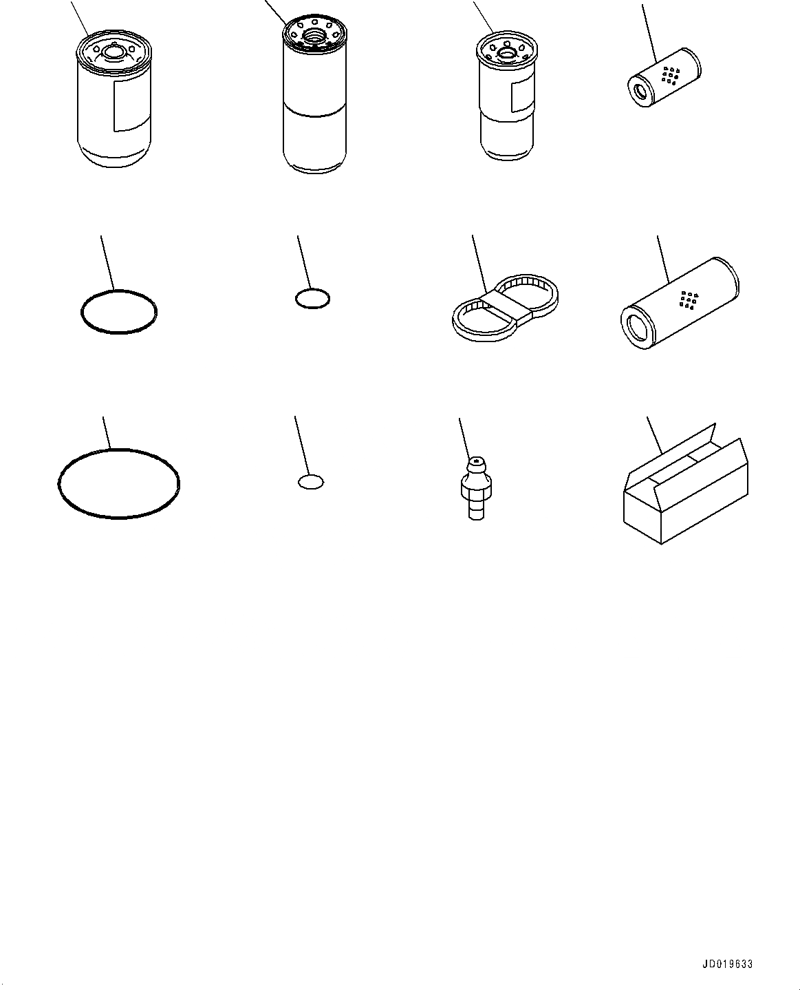 Схема запчастей Komatsu WA500-6 - ЗАП. ЧАСТИ (№79-7) ЗАП. ЧАСТИ
