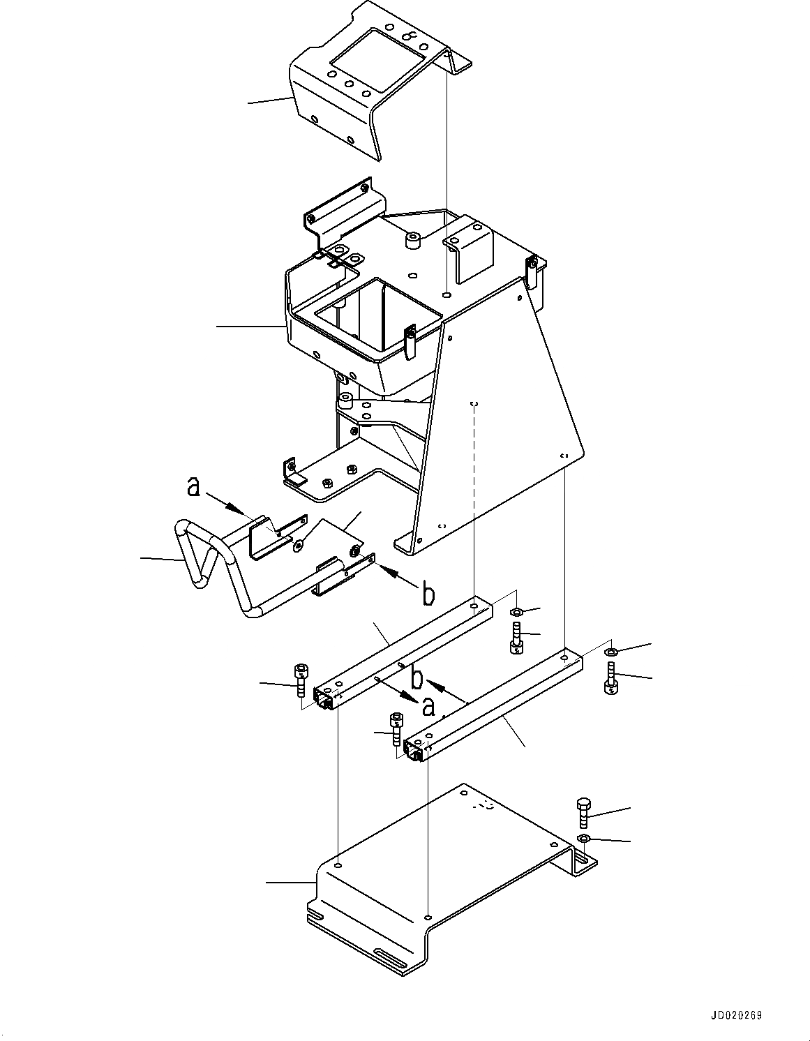 Схема запчастей Komatsu WA500-6 - УПРАВЛЕНИЕ ПОГРУЗКОЙ БЛОК, КОНСОЛЬ SLIDER (№79-) УПРАВЛЕНИЕ ПОГРУЗКОЙ БЛОК, С 3-Х СЕКЦ. КОНТР. КЛАПАНОМ, ДЛЯ АНГЛ., США И PUERTO RICO