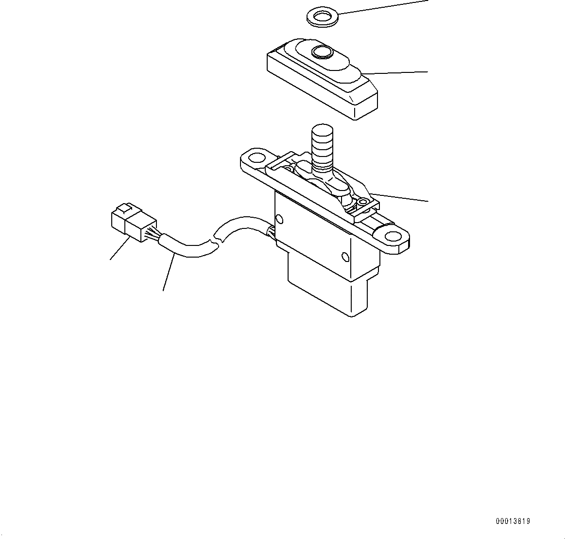 Схема запчастей Komatsu WA500-6R - УПРАВЛЕНИЕ ПОГРУЗКОЙ БЛОК, P.P.C. КЛАПАН ДЛЯ НАВЕСН. ОБОРУД РЫЧАГ (№-) УПРАВЛЕНИЕ ПОГРУЗКОЙ БЛОК, С 3-Х СЕКЦ. КОНТР. КЛАПАНОМ, ДЖОЙСТИК СИСТЕМАУПРАВЛЕНИЯ ПОВОРОТОМ, PICTORIAL ТИП ПЛАСТИНА ПЕРЕКЛЮЧАТЕЛЬ ПАНЕЛЬ