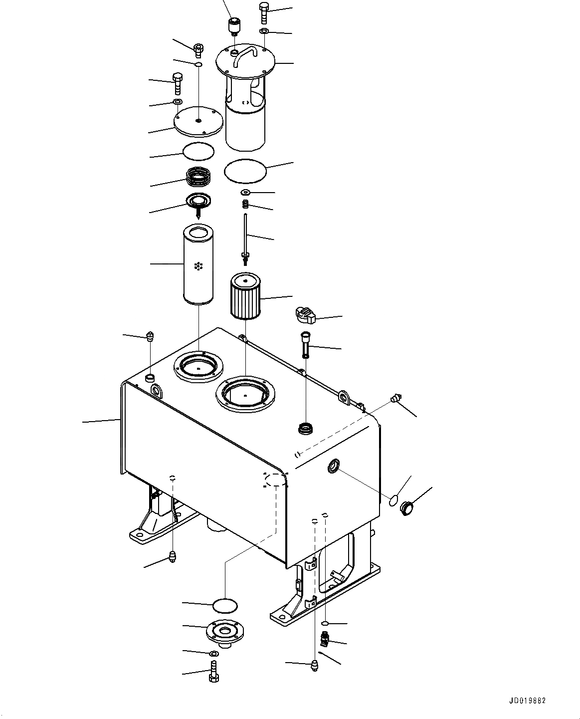 Схема запчастей Komatsu WA500-6R - ДВЕРЦЫ КАПОТА, ГИДР. БАК. (№-) ДВЕРЦЫ КАПОТА, С ЭКСТРЕНН. УПРАВЛ., АВТОМАТИЧ. УПРАВЛ-Е ТИП