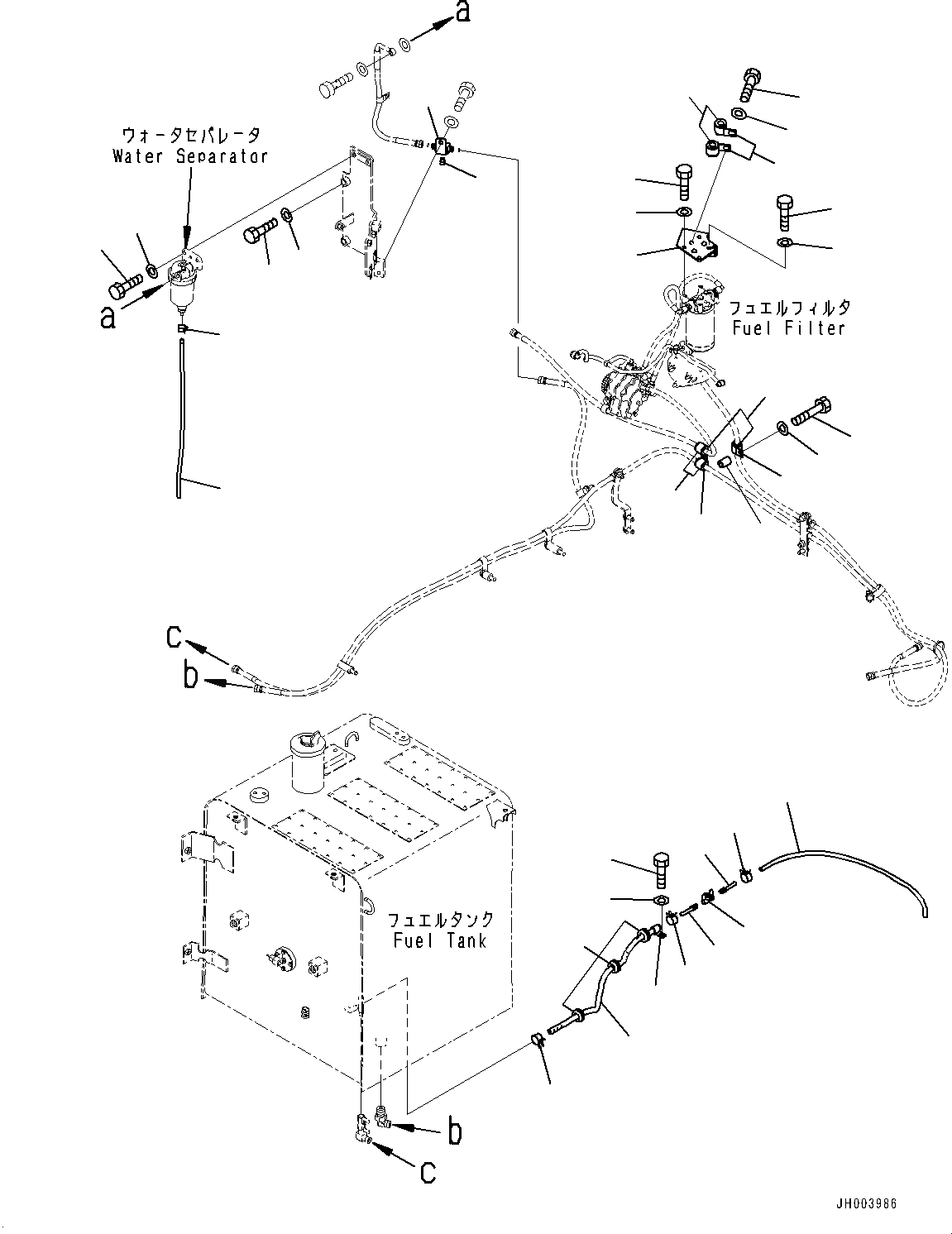 Схема запчастей Komatsu PC200-8 - ТОПЛИВН. ПОДАЮЩ. ТРУБЫ, ДРЕНАЖН. ТРУБЫ (№-) ТОПЛИВН. ПОДАЮЩ. ТРУБЫ, EXTRA BAD ТОПЛИВН. И ПЛОХ. ТОПЛИВО СПЕЦ-ЯIFICATION, ВОДН.+DUST, ДОПОЛН. ФИЛЬТР., PROVISION ДЛЯ WEBASTO ОБОГРЕВАТЕЛЬ.