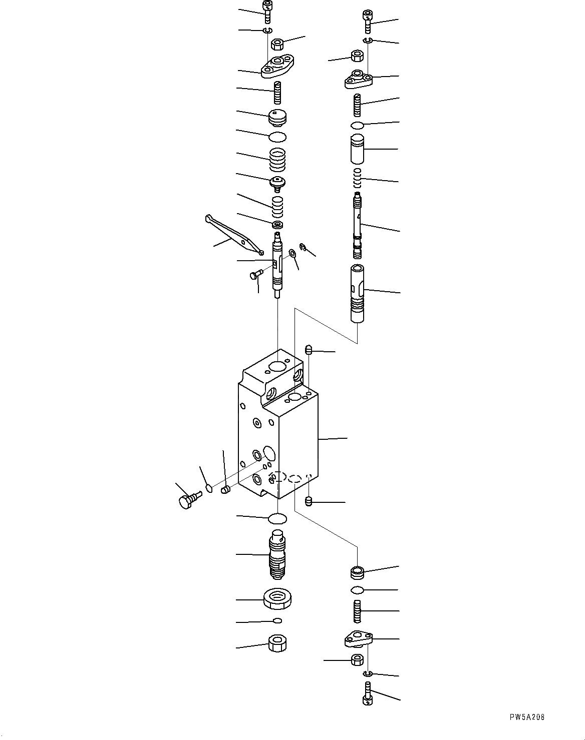 Схема запчастей Komatsu PC1250-8 - NO. НАСОС, ВНУТР. ЧАСТИ (7/) (№8-) NO. НАСОС