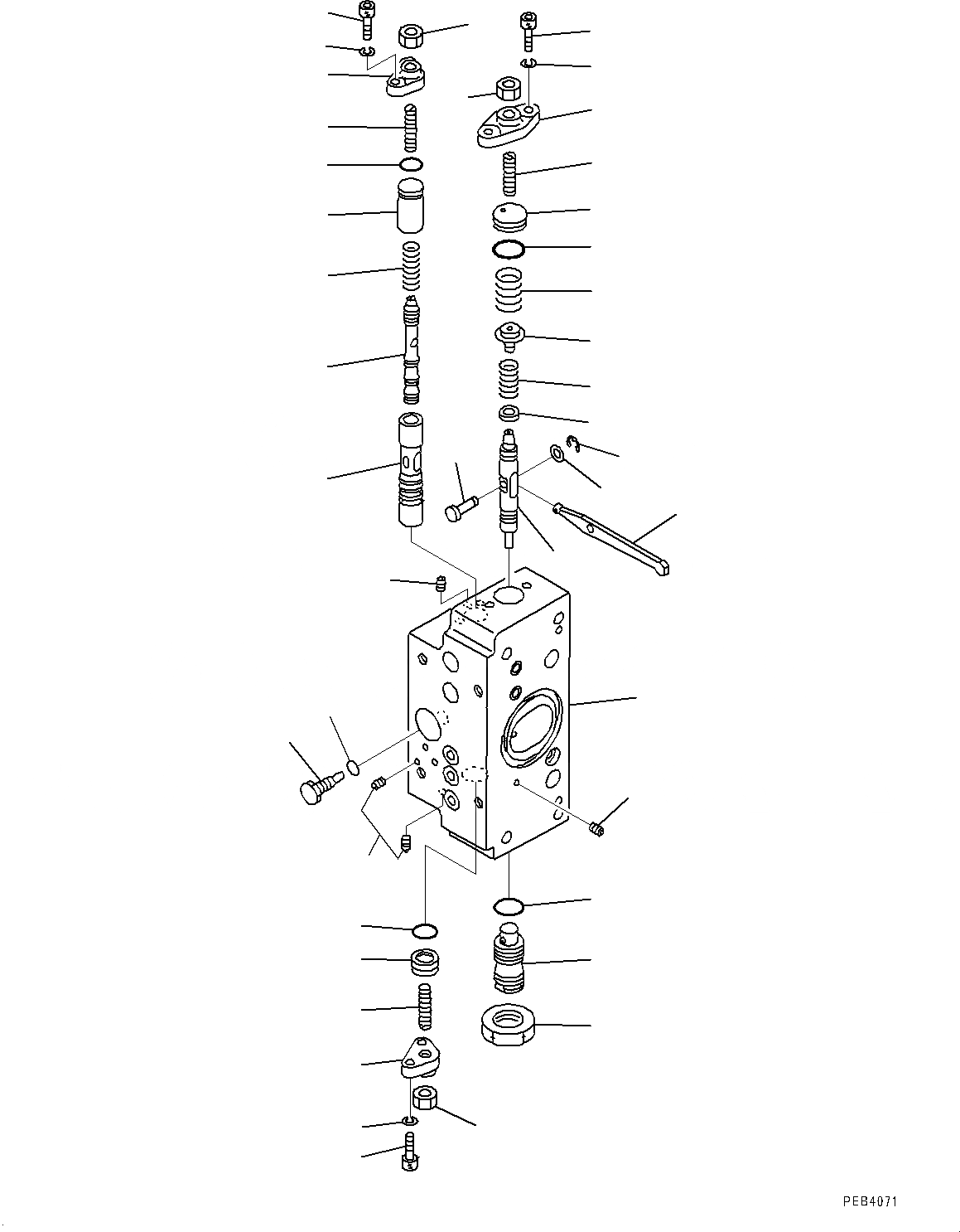 Схема запчастей Komatsu PC1250-8 - NO. НАСОС, ВНУТР. ЧАСТИ (/) (№8-) NO. НАСОС