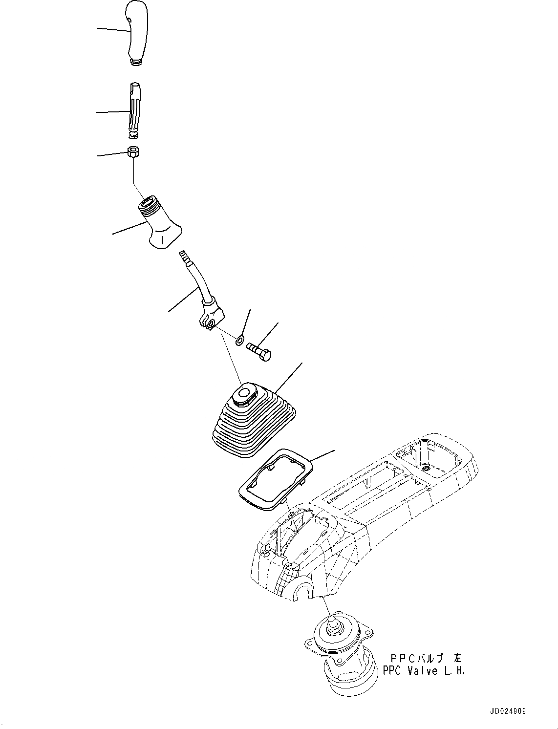 Схема запчастей Komatsu PC1250-8 - ОСНОВН. КОНСТРУКЦИЯ, ПОЛ, РЫЧАГ, ЛЕВ. (№8-) ОСНОВН. КОНСТРУКЦИЯ, AMBER COLOR WARNING МИГАЛКА, AM-FM РАДИО ДЛЯ АЗИИ, С VHMS, ORBCOMM