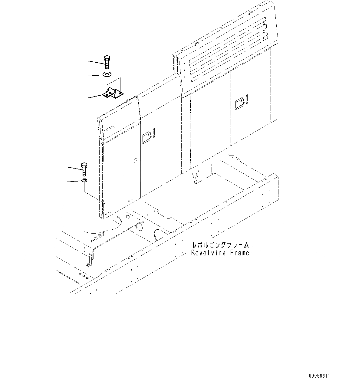Схема запчастей Komatsu PC1250-8 - БОКОВ. КРЫШКА ЛЕВ., КРЕПЛЕНИЕ (№8-) БОКОВ. КРЫШКА ЛЕВ., ЕС НОВ. NOISE ARRANGEMENT 