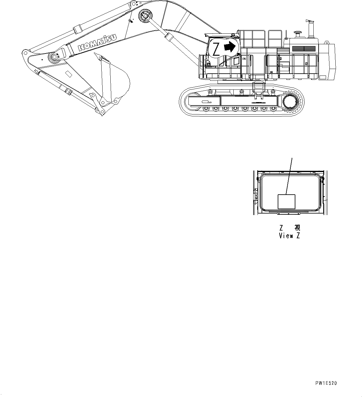 Схема запчастей Komatsu PC1250SP-8 - ГРУЗОПОДЪЕМНОСТЬ CHART (№8-) ГРУЗОПОДЪЕМНОСТЬ CHART