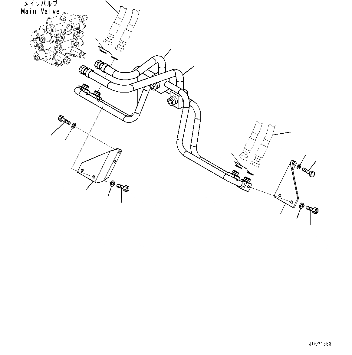 Схема запчастей Komatsu WA250PZ-6 - ГИДРОЛИНИЯ, ГИДРОЦИЛИНДР ПОДЪЕМА ТРУБЫ (/) (№77-) ГИДРОЛИНИЯ, С JRB ТИП СОЕДИНИТ. УСТР-ВО, 3-Х СЕКЦИОНН. КОНТРОЛЬН. КЛАПАН, ШИР. СЕРДЦЕВИНА РАДИАТОР, ECSS, ЭКСТРЕНН. РУЛЕВ. УПРАВЛЕНИЕ, АВТОМАТИЧ. CO