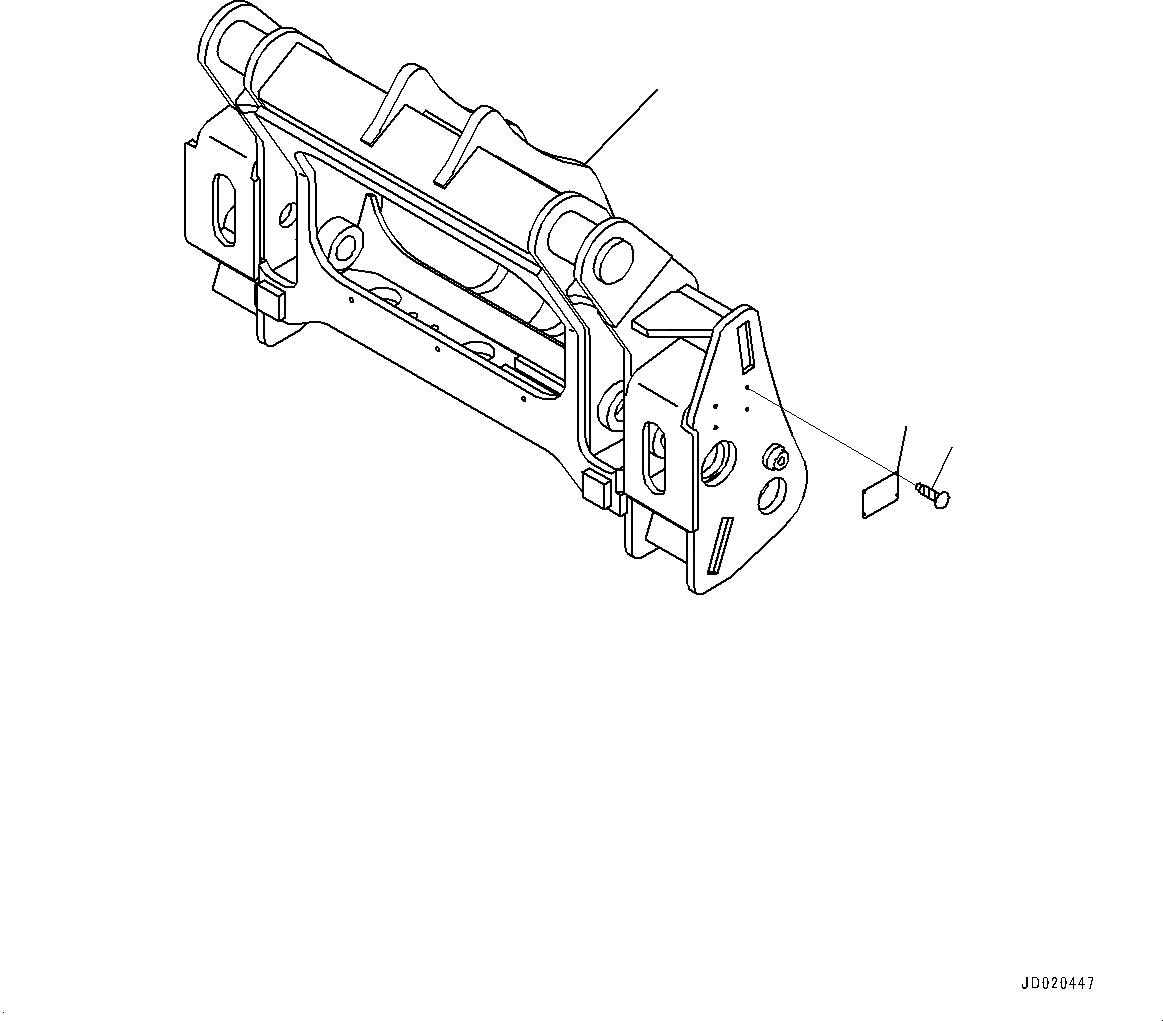 Схема запчастей Komatsu WA200PZ-6 - MULTI-COUPLER, РАМА (№788-) MULTI-COUPLER, С JRB ТИП СОЕДИНИТ. УСТР-ВО