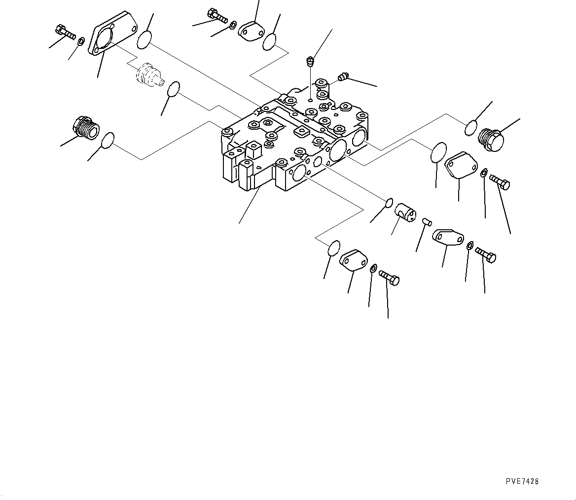 Схема запчастей Komatsu WA800-3E0 - ГИДРОТРАНСФОРМАТОР И ТРАНСМИССИЯ, КЛАПАН УПРАВЛЕНИЯ ТРАНСМИССИЕЙ (/) (№7-) ГИДРОТРАНСФОРМАТОР И ТРАНСМИССИЯ, С ЭКСТРЕНН. УПРАВЛ.