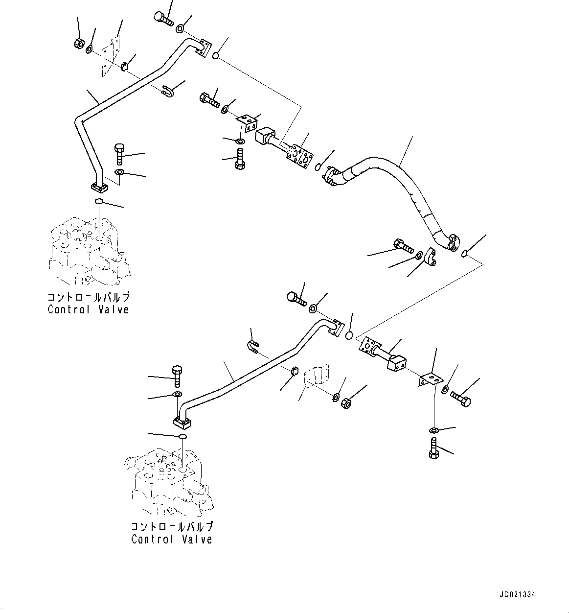 Схема запчастей Komatsu WA800-3E0 - ГИДРОЛИНИЯ, ГИДРОЦИЛИНДР ПОДЪЕМА ТРУБЫ (№7-) ГИДРОЛИНИЯ, УДАЛЕНН. КОВШ ПОЗИЦИОНЕР, С ПРОХОДНЫМ ФИЛЬТРОМ, С ЭКСТРЕНН. УПРАВЛ.