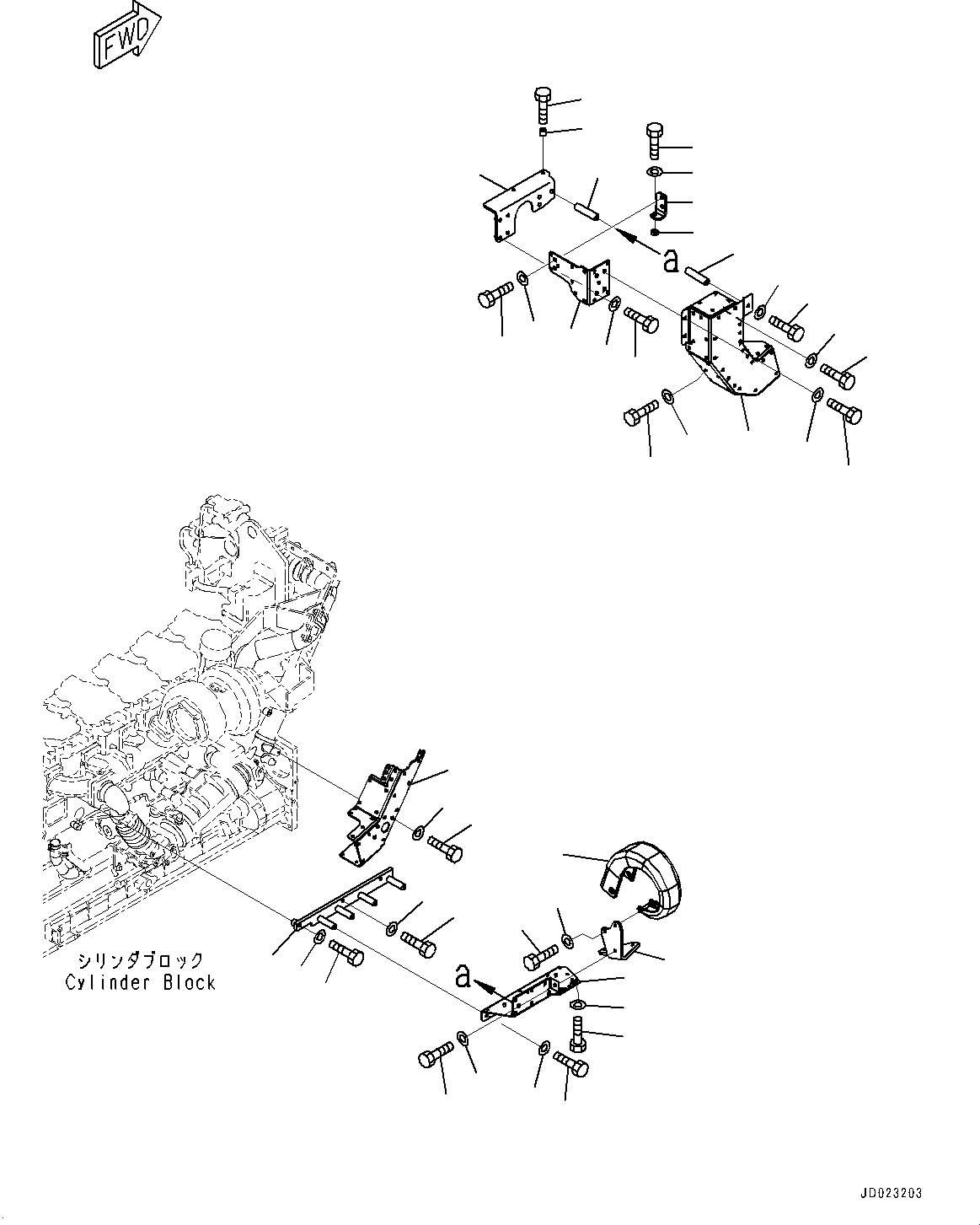 Схема запчастей Komatsu SAA6D140E-5D - ТЕРМОЗАЩИТА (№8-) ТЕРМОЗАЩИТА