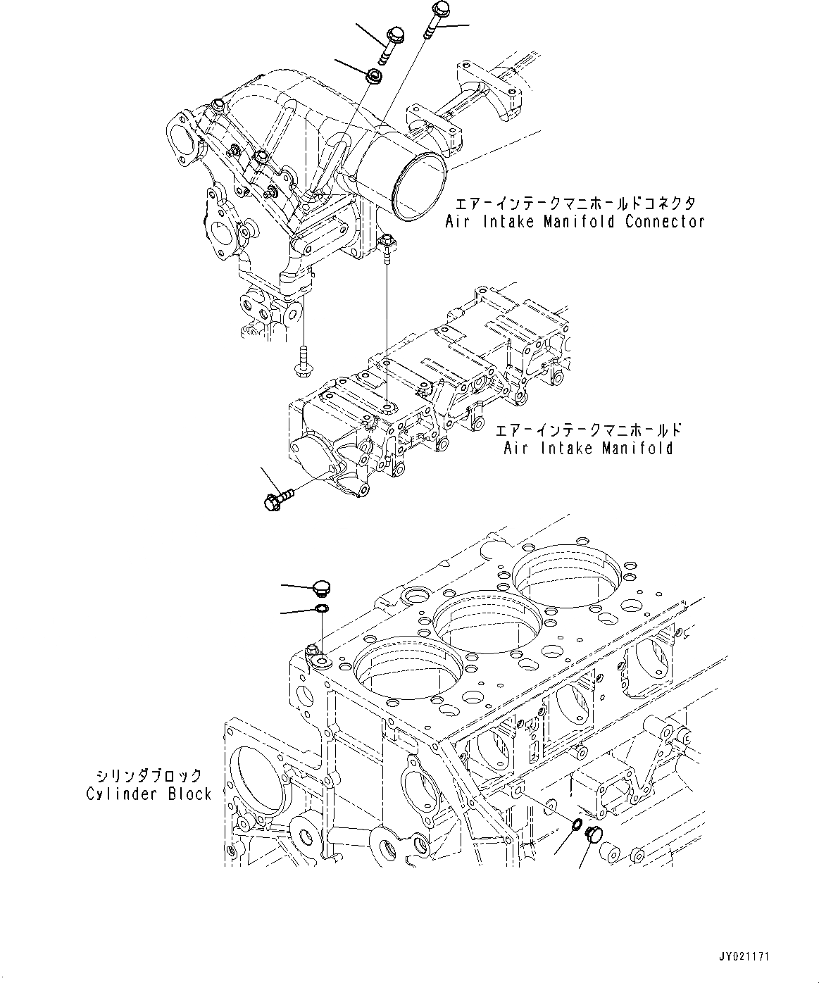 Схема запчастей Komatsu SAA6D140E-5C - ЧАСТИ ДЛЯ LESS АНТИКОРРОЗ. ЭЛЕМЕНТ (№7-) ЧАСТИ ДЛЯ LESS АНТИКОРРОЗ. ЭЛЕМЕНТ