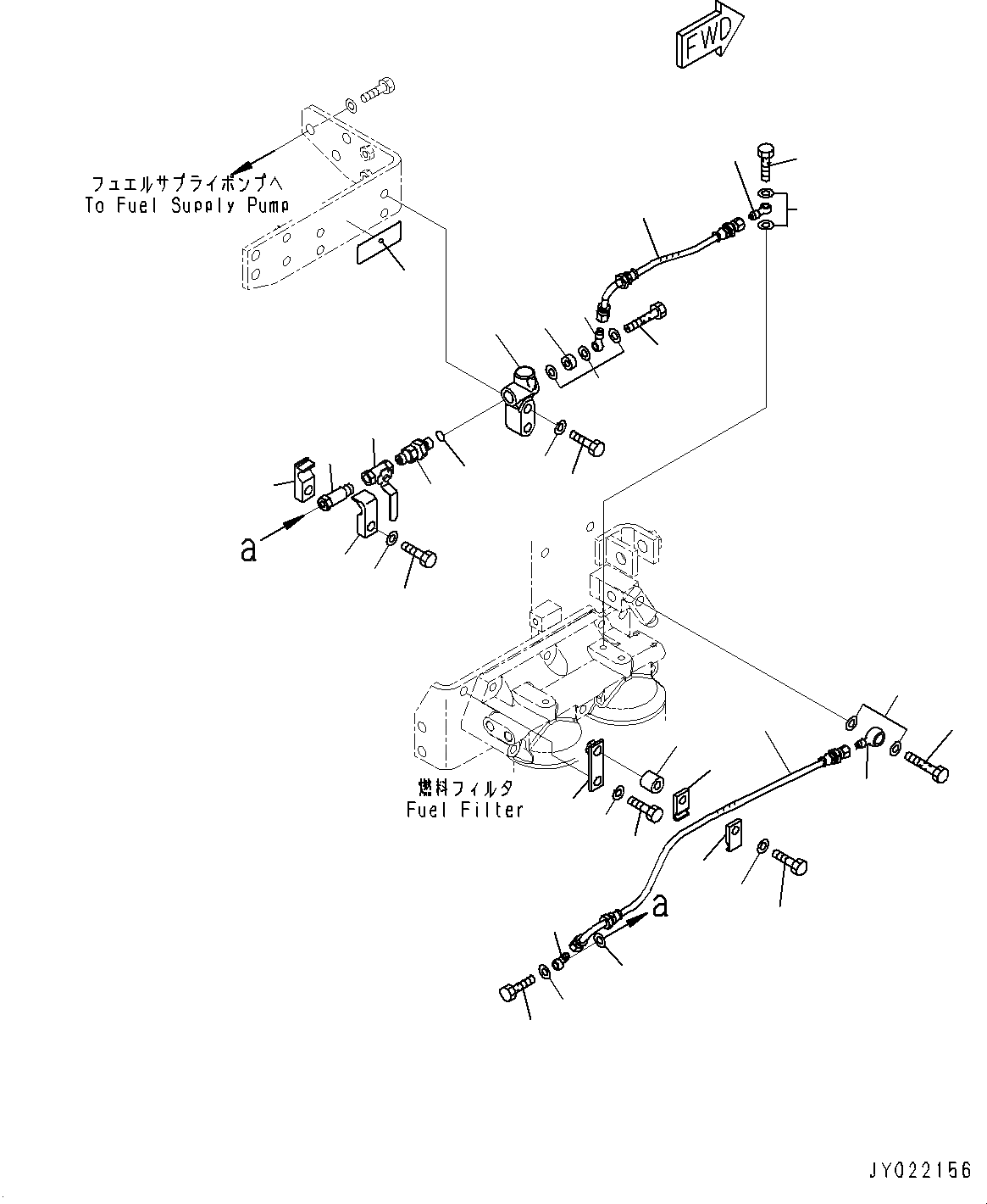 Схема запчастей Komatsu SAA12V140E-3E - ТОПЛИВОПРОВОД., ВОЗДУШН. ВЕНТИЛЯЦИЯ (/) (№-) ТОПЛИВОПРОВОД., ДЛЯ EXTRA BAD ТОПЛИВН. И ПЛОХ. ТОПЛИВО СПЕЦ-ЯIFICATION, ВОДН.+DUST, ДОПОЛН. ФИЛЬТР.