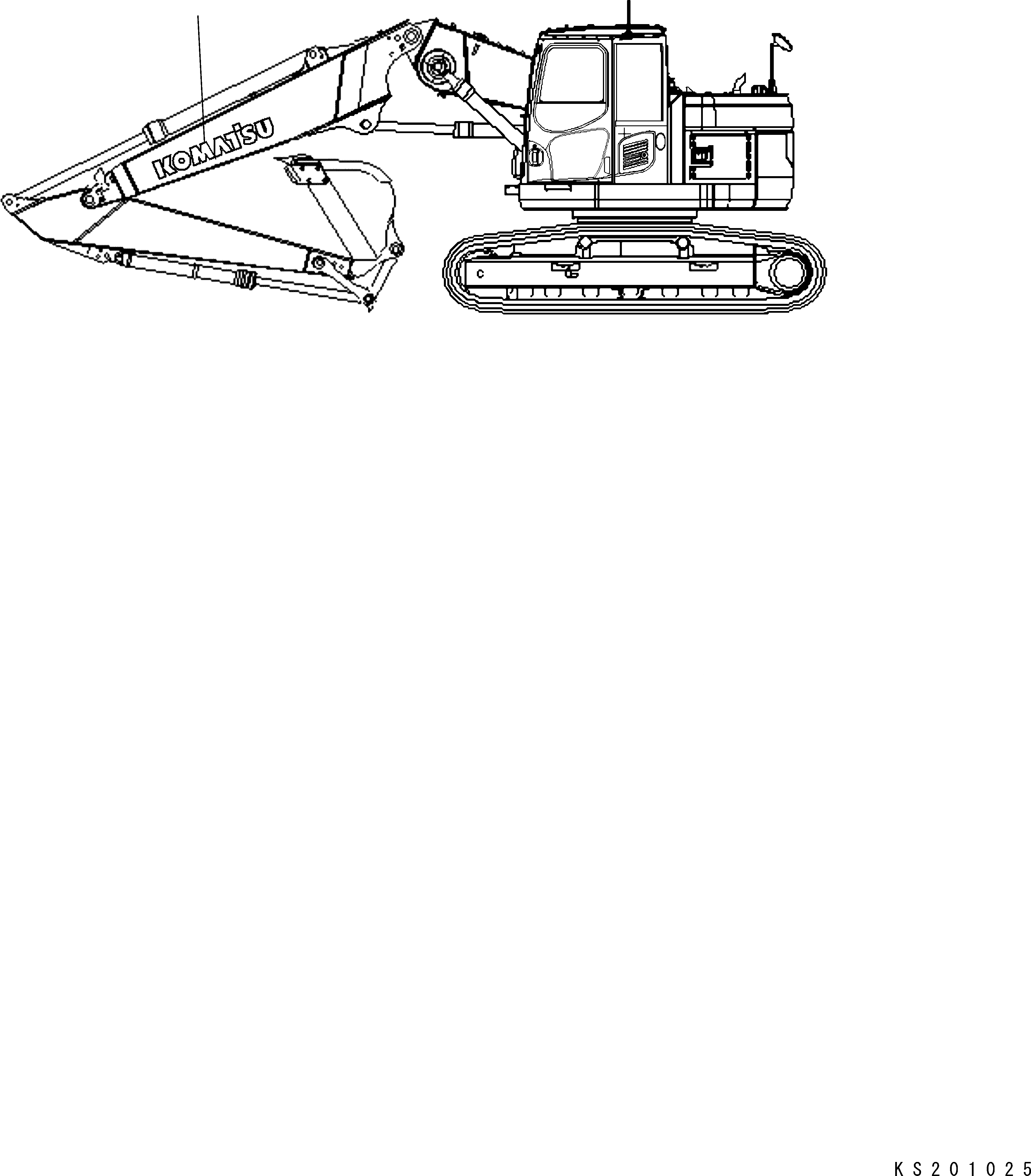 Схема запчастей Komatsu PC228USLC-8 - KOMATSU ЛОГОТИП, ДЛЯ 2-СЕКЦИОНН. СТРЕЛЫ, ДЛЯ СТРАН ЕС (№8-) KOMATSU ЛОГОТИП, ДЛЯ СТРАН ЕС