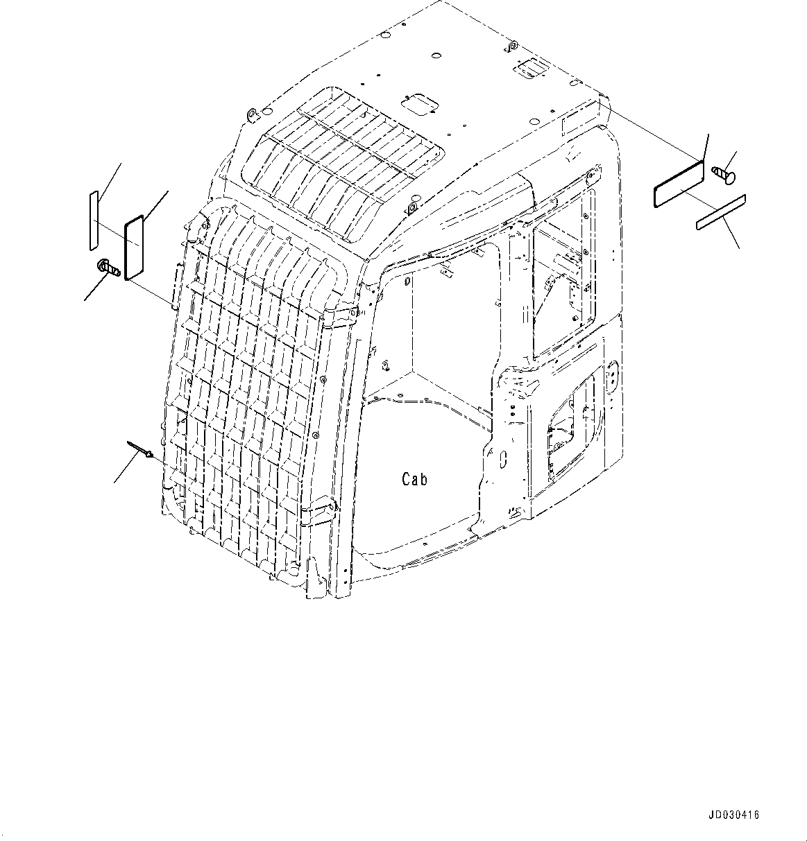 Схема запчастей Komatsu PC228USLC-8 - ПРЕДУПРЕЖДАЮЩ. МАРКИРОВКАS, КАБИНА ПЕРЕДН. ПОЛН. ЗАЩИТА И ВЕРХН. ЗАЩИТА LV, КАБИНА ВЕРХН. ЧАСТИ КОРПУСА LV ПРЕДУПРЕЖДАЮЩ. МАРКИРОВКАS, КАБИНА ПЕРЕДН. ПОЛН. ЗАЩИТА И ВЕРХН. ЗАЩИТА LV, КАБИНА ВЕРХН. ЧАСТИ КОРПУСА LV