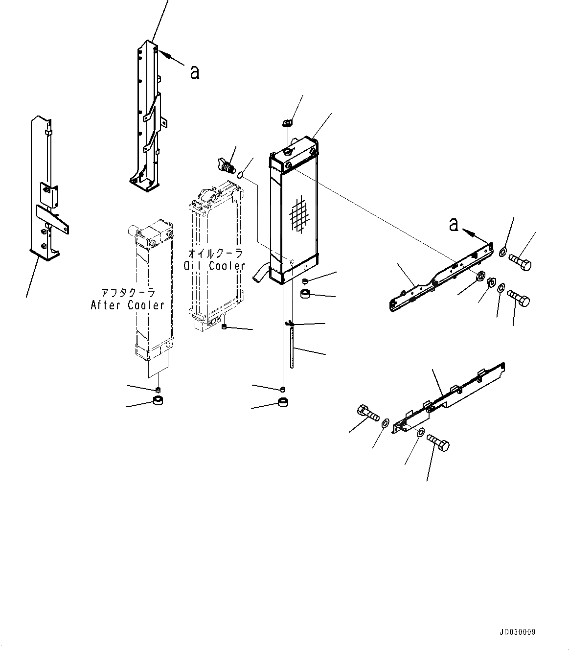 Схема запчастей Komatsu PC228US-8 - СИСТЕМА ОХЛАЖДЕНИЯ, РАДИАТОР (№-) СИСТЕМА ОХЛАЖДЕНИЯ