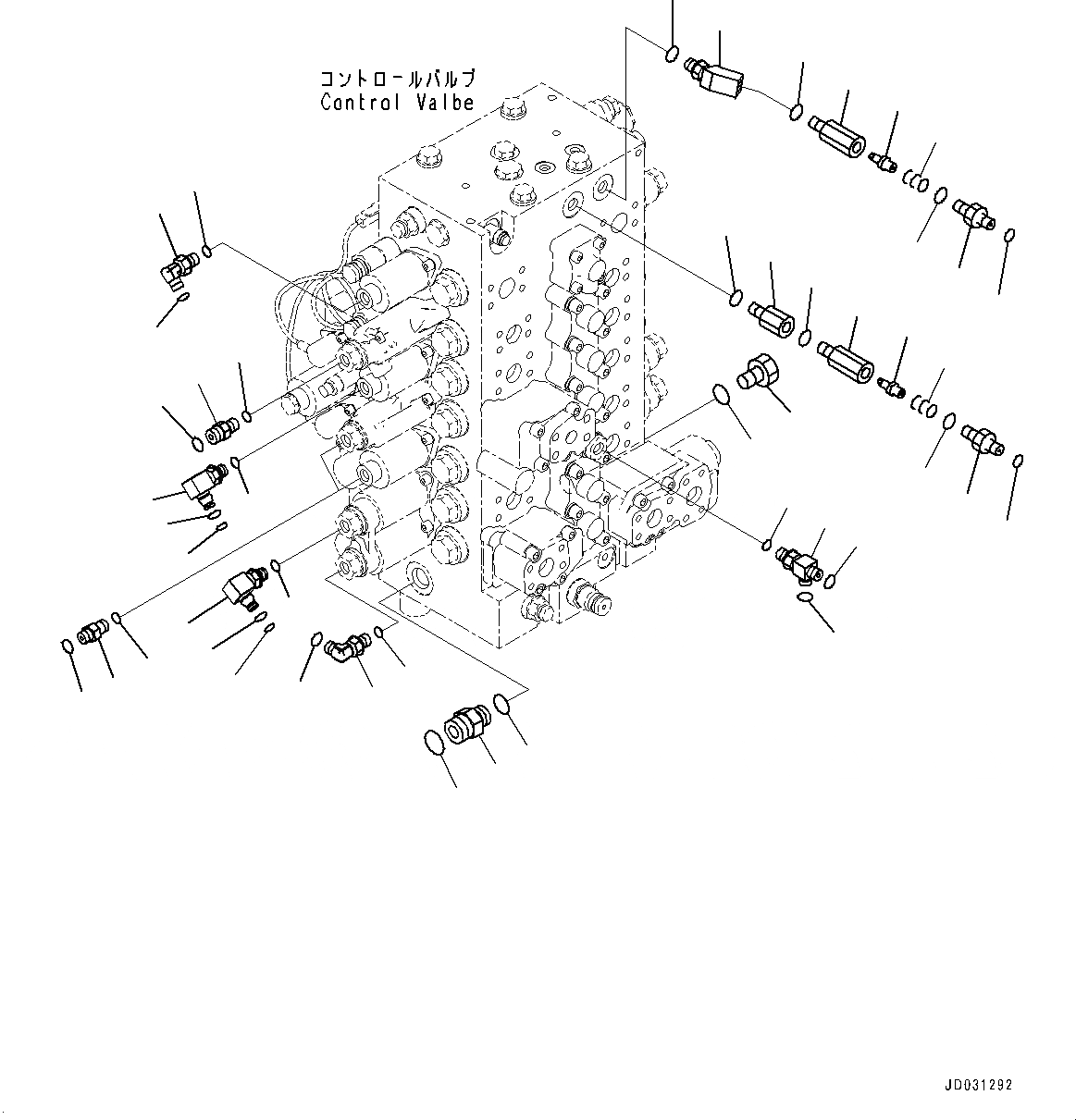 Схема запчастей Komatsu PC228USLC-8 - УПРАВЛЯЮЩ. КЛАПАН, СОЕДИНИТЕЛЬН. ЧАСТИ, / (№-) УПРАВЛЯЮЩ. КЛАПАН, -ДОПОЛН. АКТУАТОР ТРУБЫ, АККУМУЛЯТОР, СЕВ. АМЕРИКА