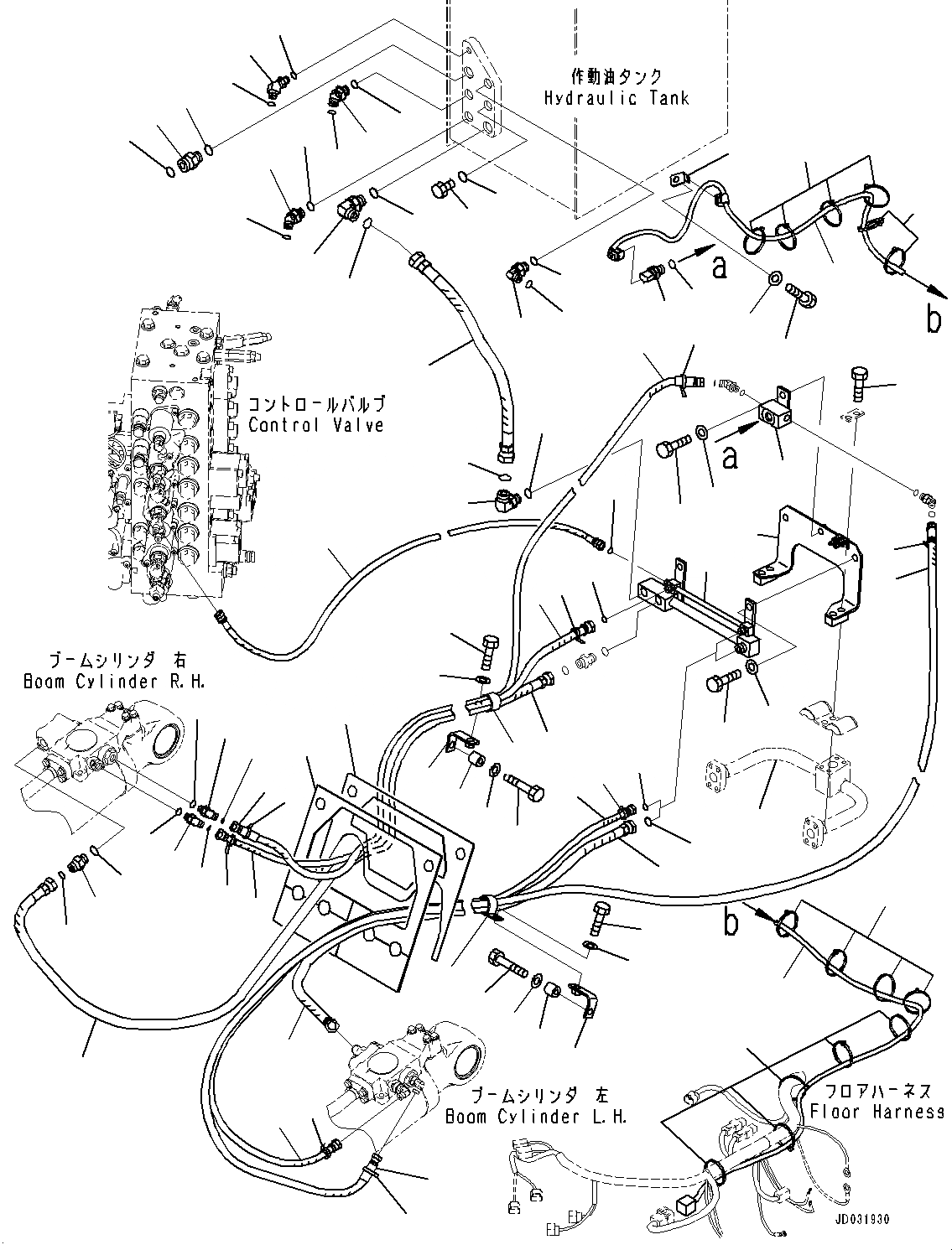 Схема запчастей Komatsu PC228USLC-8 - ANTI-DROP КЛАПАН ТРУБЫ, ТРУБЫ И КОРПУС (№-) ANTI-DROP КЛАПАН ТРУБЫ, -ДОПОЛН. АКТУАТОР ТРУБЫ, АККУМУЛЯТОР, С СИГНАЛИЗ. ПЕРЕГРУЗКИ