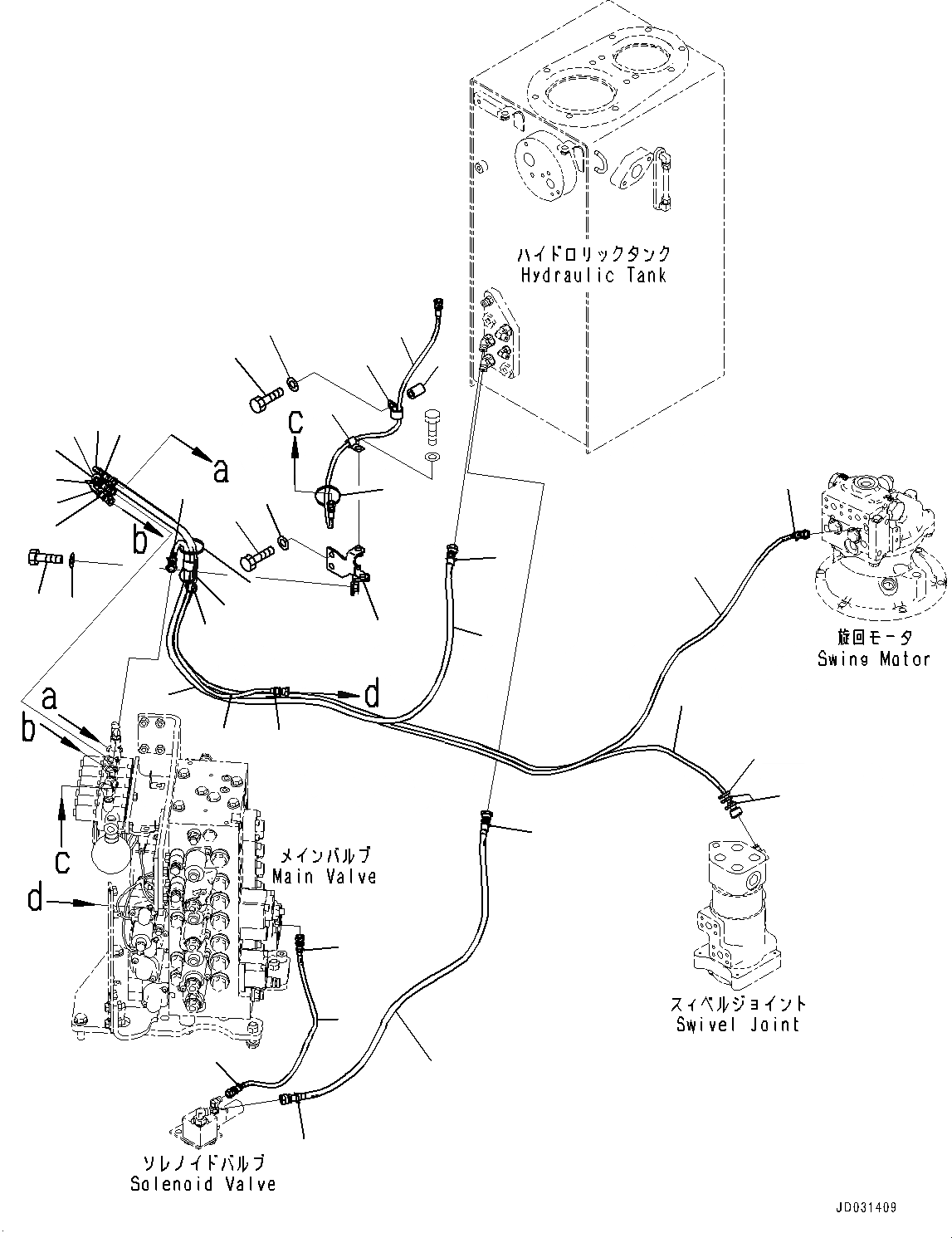 Схема запчастей Komatsu PC228USLC-8 - СОЛЕНОИДНЫЙ КЛАПАН ТРУБЫ, ТРУБЫ (№-8) СОЛЕНОИДНЫЙ КЛАПАН ТРУБЫ, -ДОПОЛН. АКТУАТОР ТРУБЫ, АККУМУЛЯТОР