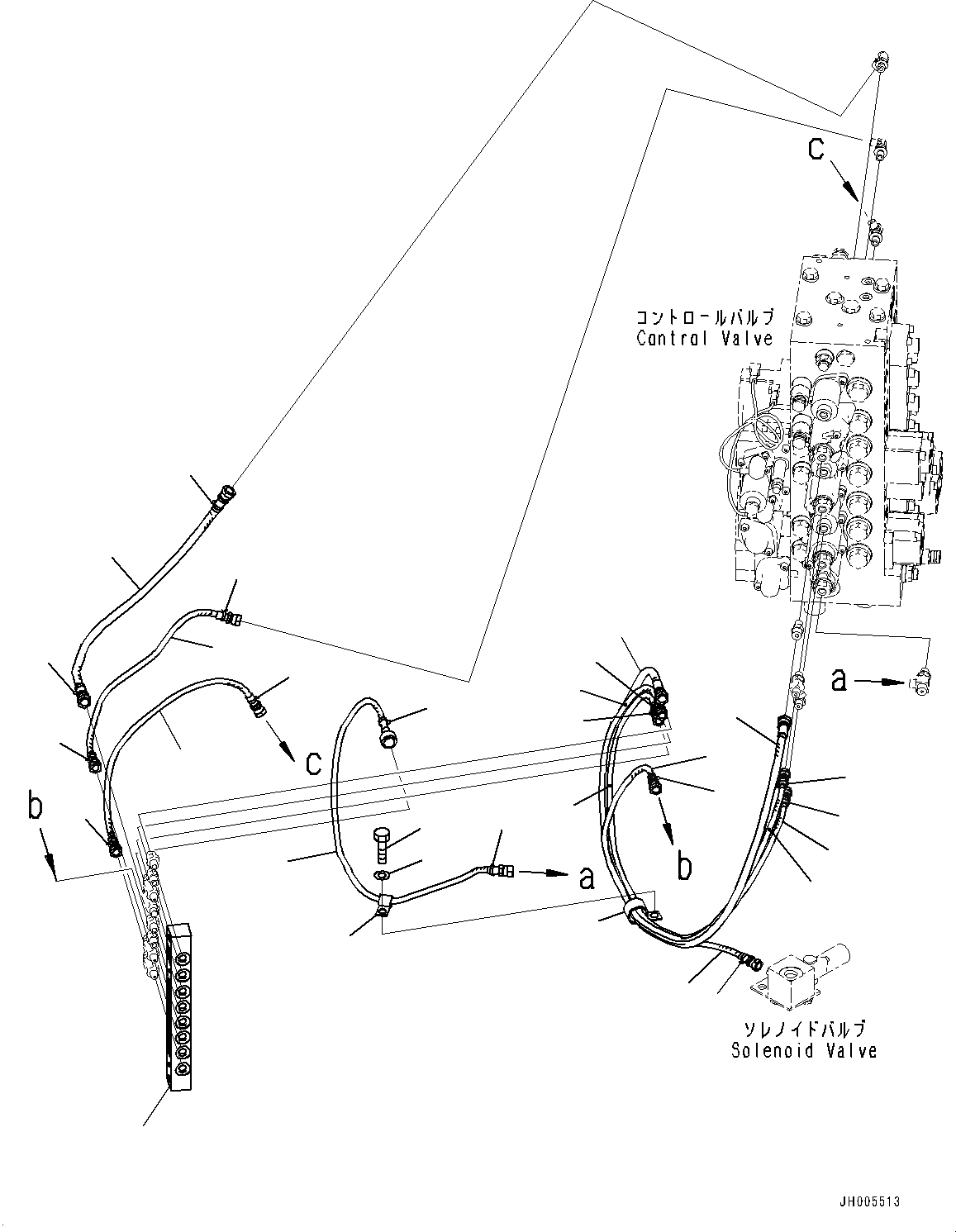 Схема запчастей Komatsu PC228USLC-8 - ПРОПОРЦИОНАЛЬН. PRESSURE УПРАВЛ-Е (PPC) ОСНОВН. ТРУБЫ (№-) ПРОПОРЦИОНАЛЬН. PRESSURE УПРАВЛ-Е (PPC) ОСНОВН. ТРУБЫ, ДЛЯ АВСТРАЛИИ
