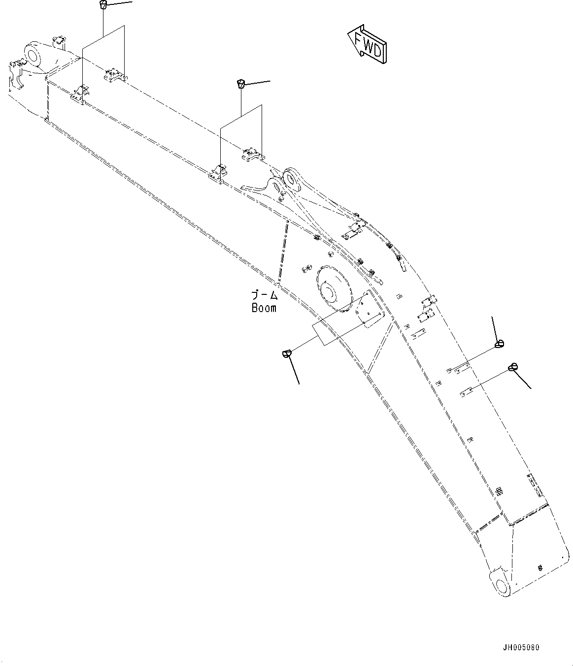 Схема запчастей Komatsu PC228USLC-8 - СТРЕЛА, ЗАГЛУШКА (№-) СТРЕЛА, 7MM УСИЛ. ТИП, -НАВЕСН. ОБОРУД, РУКОЯТЬ ANTI-DROP КЛАПАН, ЕС ARRANGEMENT