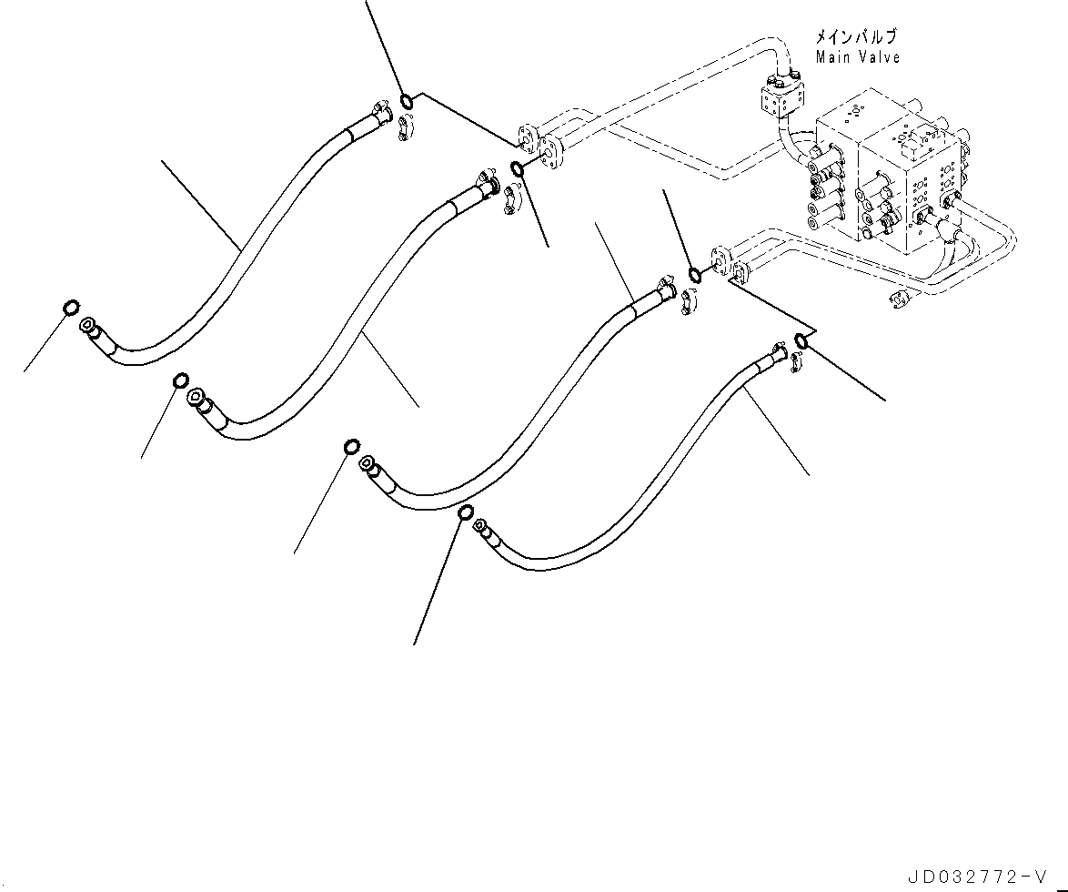 Схема запчастей Komatsu PC650LC-8E0 - РУКОЯТЬ И КОВШ ТРУБЫ, ДЛЯ ДОПОЛН. ПРОТИВОВЕС, ШЛАНГИ (№-) РУКОЯТЬ И КОВШ ТРУБЫ, ДЛЯ ДОПОЛН. ПРОТИВОВЕС