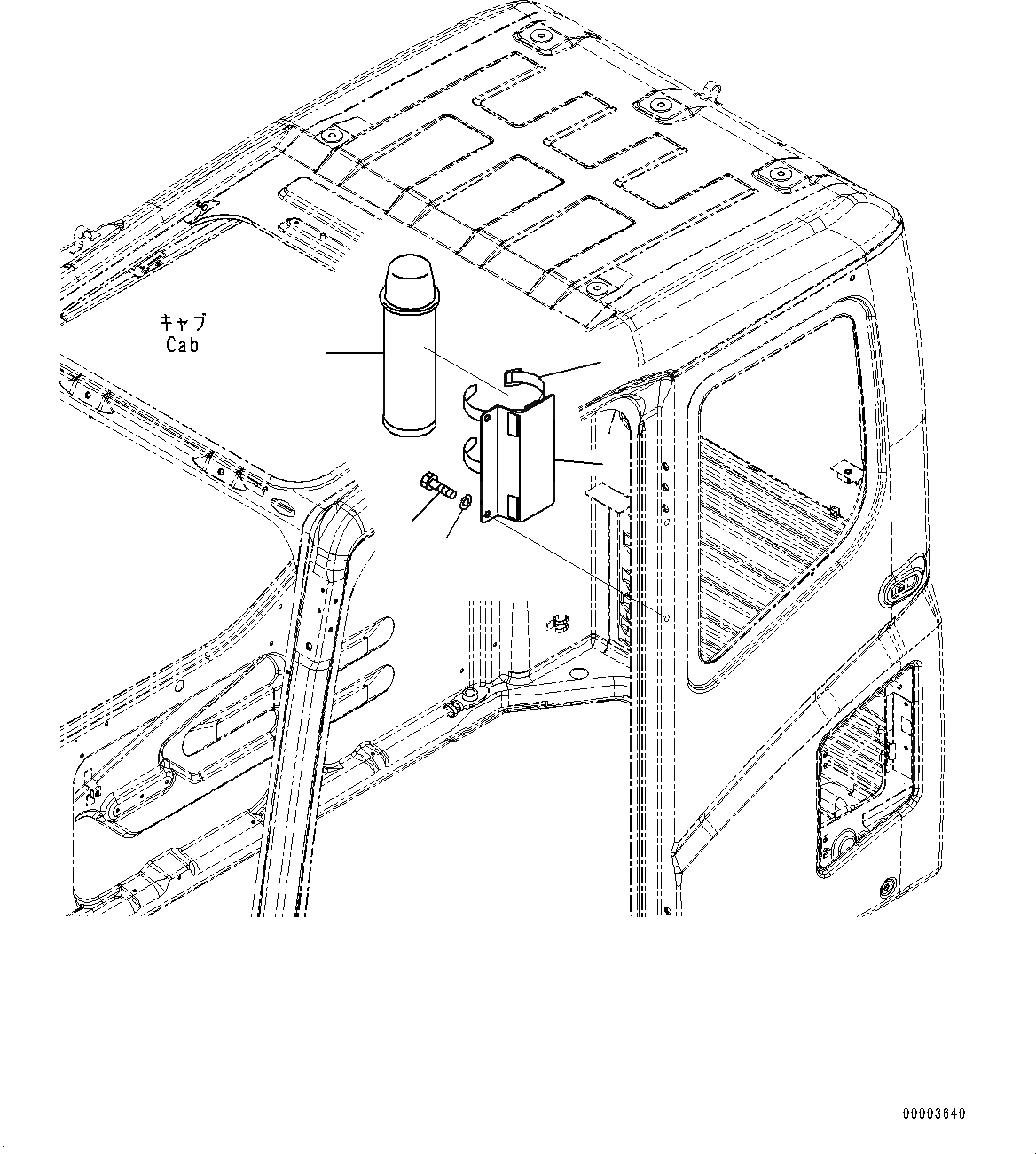 Схема запчастей Komatsu PC650LC-8E0 - ТЕРМОС (№-) ТЕРМОС