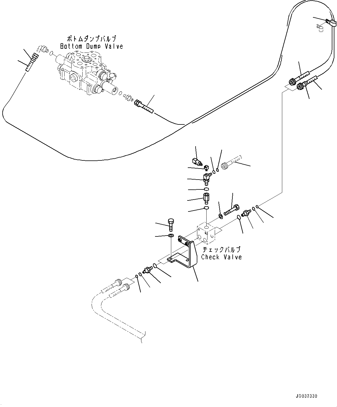 Схема запчастей Komatsu PC600LC-8E0 - НАВЕСН. ОБОРУД ПРОПОРЦИОНАЛЬН. PRESSURE УПРАВЛ-Е (PPC) ТРУБЫ, КОМПОНЕНТЫ (№-) НАВЕСН. ОБОРУД ПРОПОРЦИОНАЛЬН. PRESSURE УПРАВЛ-Е (PPC) ТРУБЫ, С PROVISION ДЛЯ -АКТУАТОР