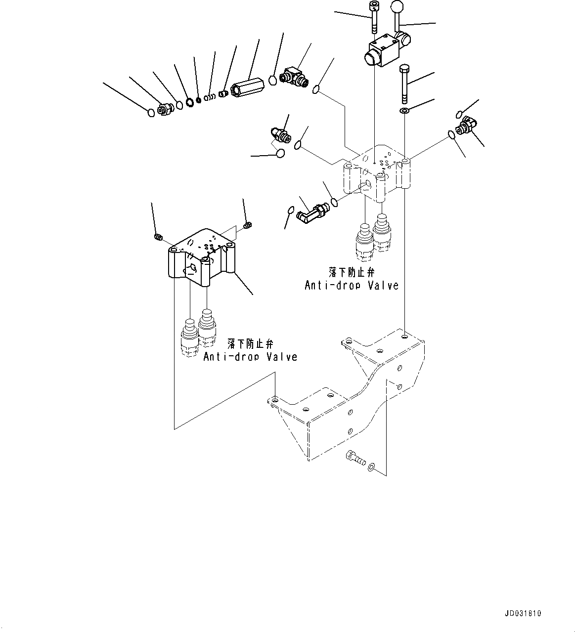 Схема запчастей Komatsu PC600-8E0 - ПРОТИВОВЕС REMOVER, КОМПОНЕНТЫ (/) (№-) ПРОТИВОВЕС REMOVER