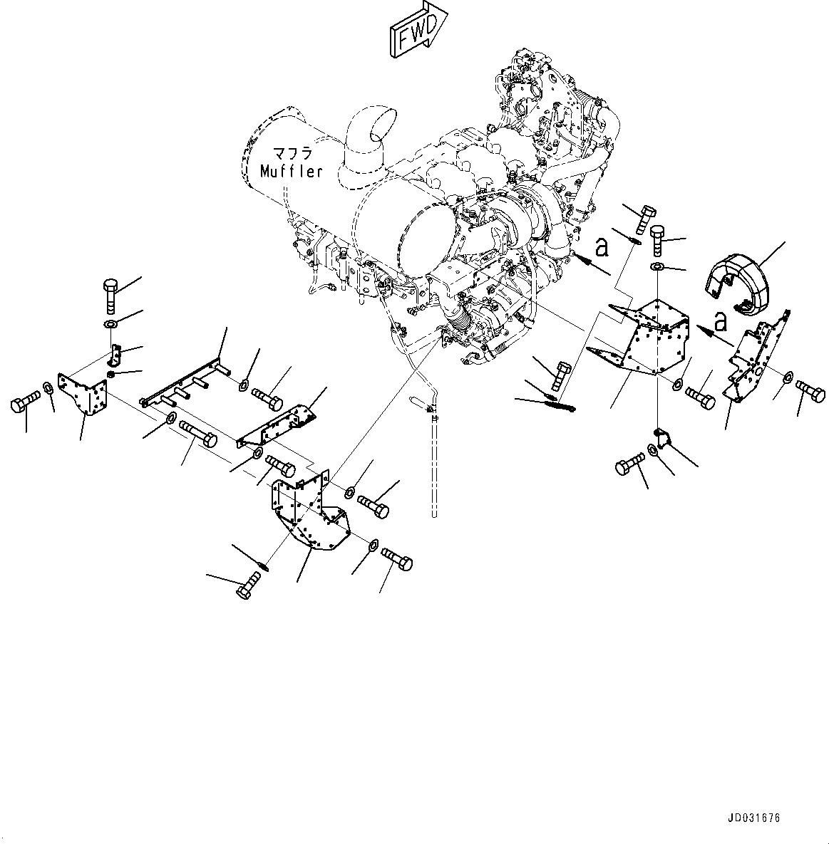 Схема запчастей Komatsu SAA6D140E-5B - ТЕРМОЗАЩИТА (№98-) ТЕРМОЗАЩИТА