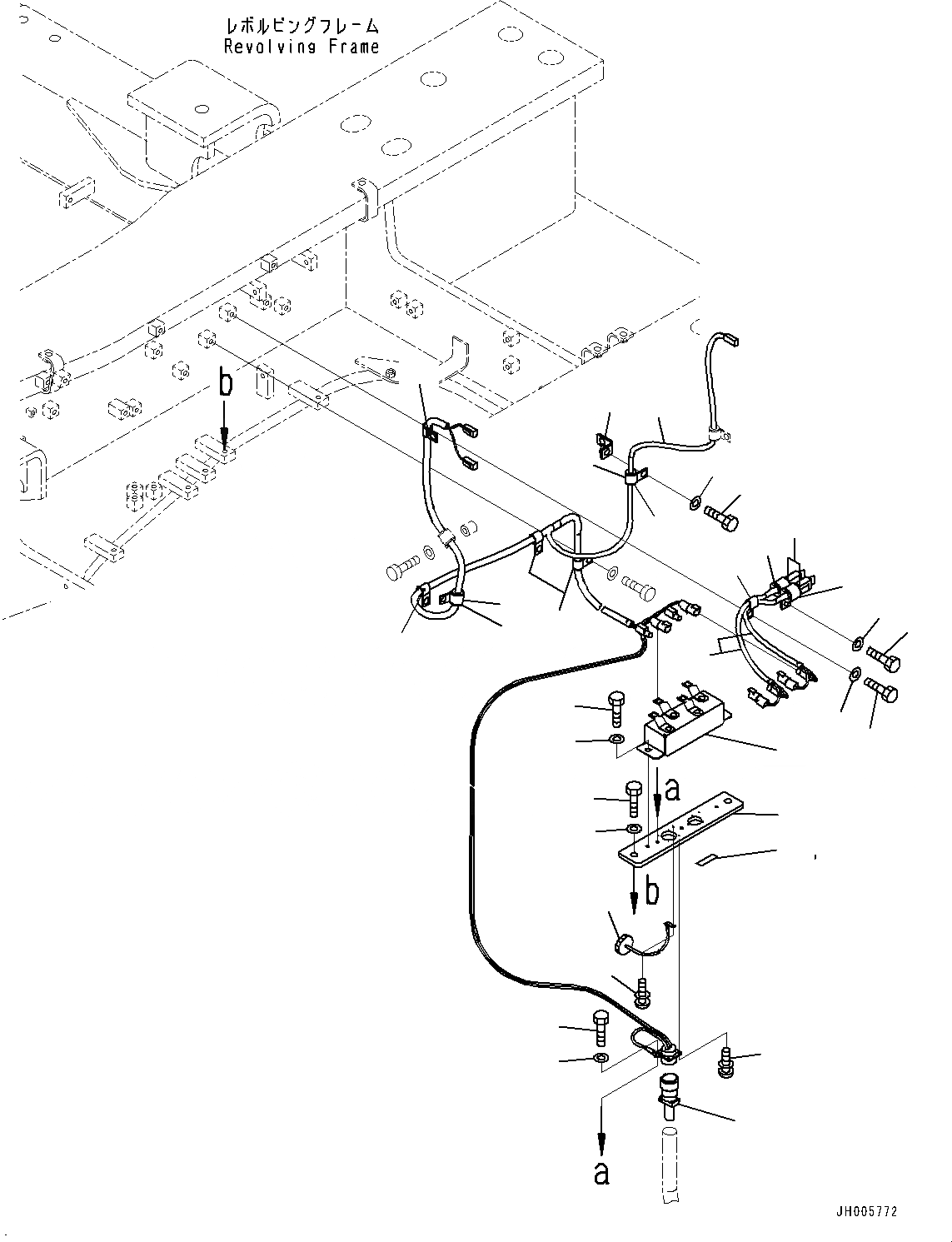 Схема запчастей Komatsu PC1250-8R - ДВИГАТЕЛЬ ОБОГРЕВАТЕЛЬ. Э/ПРОВОДКА, (№-) ДВИГАТЕЛЬ ОБОГРЕВАТЕЛЬ. Э/ПРОВОДКА