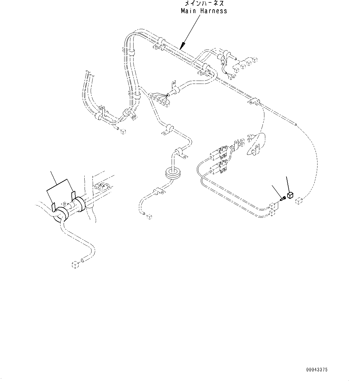 Схема запчастей Komatsu PC1250SP-8R - ОСНОВН. КОНСТРУКЦИЯ, BLIND ЗАГЛУШКА (№-) ОСНОВН. КОНСТРУКЦИЯ, С КАБИНОЙ-ПЕРЕДН. ОКНА PULL-UP, AM-FM РАДИО ДЛЯ СЕВ. АМЕРИКИ, VOLT POWER ВЫПУСКН.