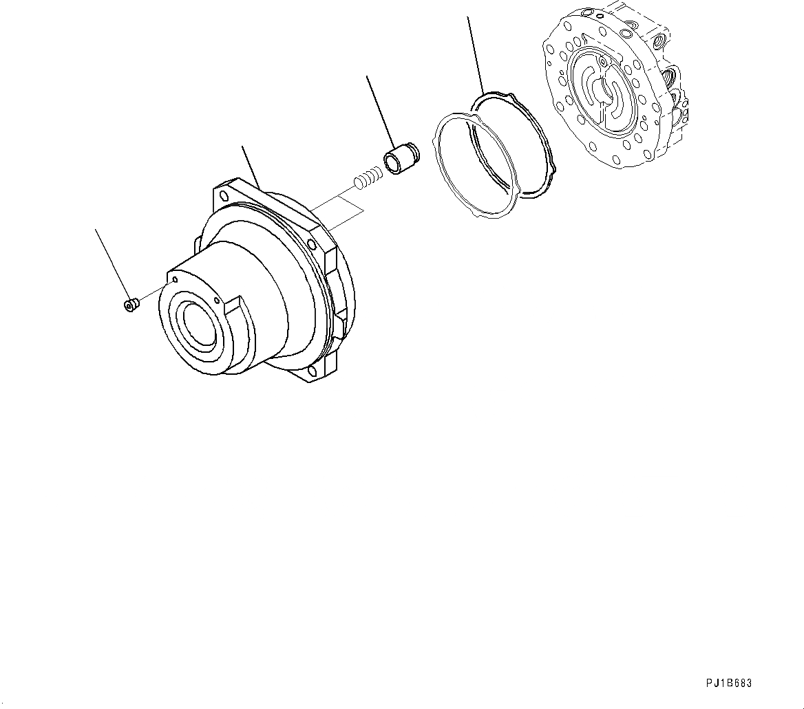 Схема запчастей Komatsu PC1250SP-8R - ГУСЕНИЧНАЯ РАМА, ВНУТР. ЧАСТИ, МОТОР ХОДА , ПРАВ. (/) (№-) ГУСЕНИЧНАЯ РАМА, ДОПОЛН. ЗАЩИТА ОПОРНЫХ КАТКОВ