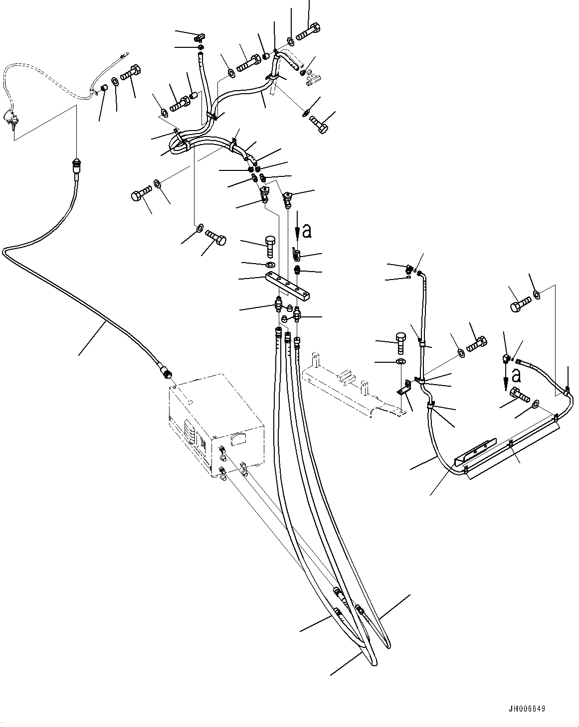Схема запчастей Komatsu PC1250SP-8R - ПОДОГРЕВАТЕЛЬ ХЛАДАГЕНТА, ПОДОГРЕВАТЕЛЬ ХЛАДАГЕНТА ПРОВОДКА (/) (№7-) ПОДОГРЕВАТЕЛЬ ХЛАДАГЕНТА
