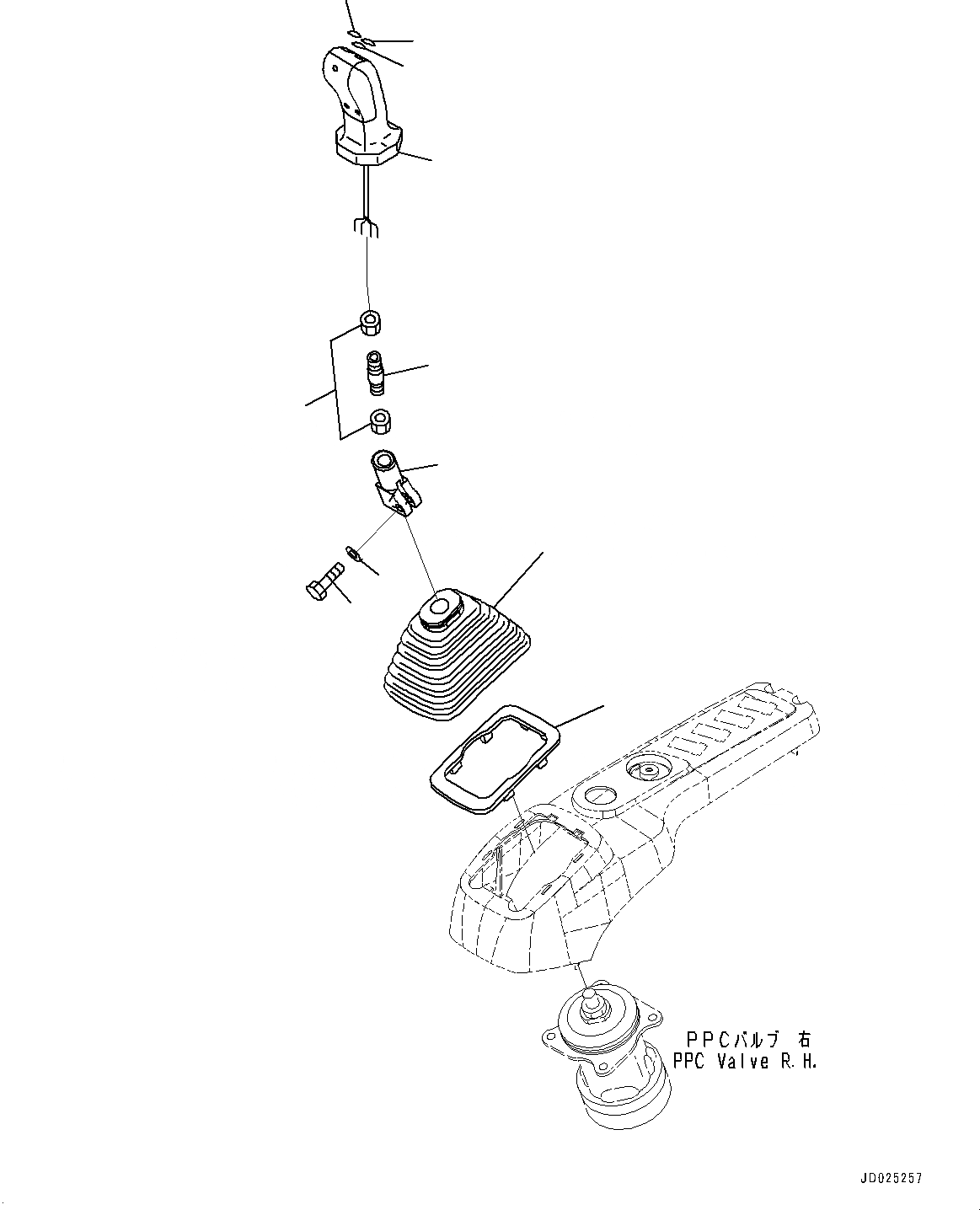 Схема запчастей Komatsu PC1250-8R - ОСНОВН. КОНСТРУКЦИЯ, ПОЛ, РЫЧАГ, ПРАВ. (№-) ОСНОВН. КОНСТРУКЦИЯ, С ПРЯМАЯ ЛОПАТА CONFIGURATION, АВТОМАТИЧ. КОНДИЦ. ВОЗДУХА, БОЛ. WIND QUANTITY, VHMS