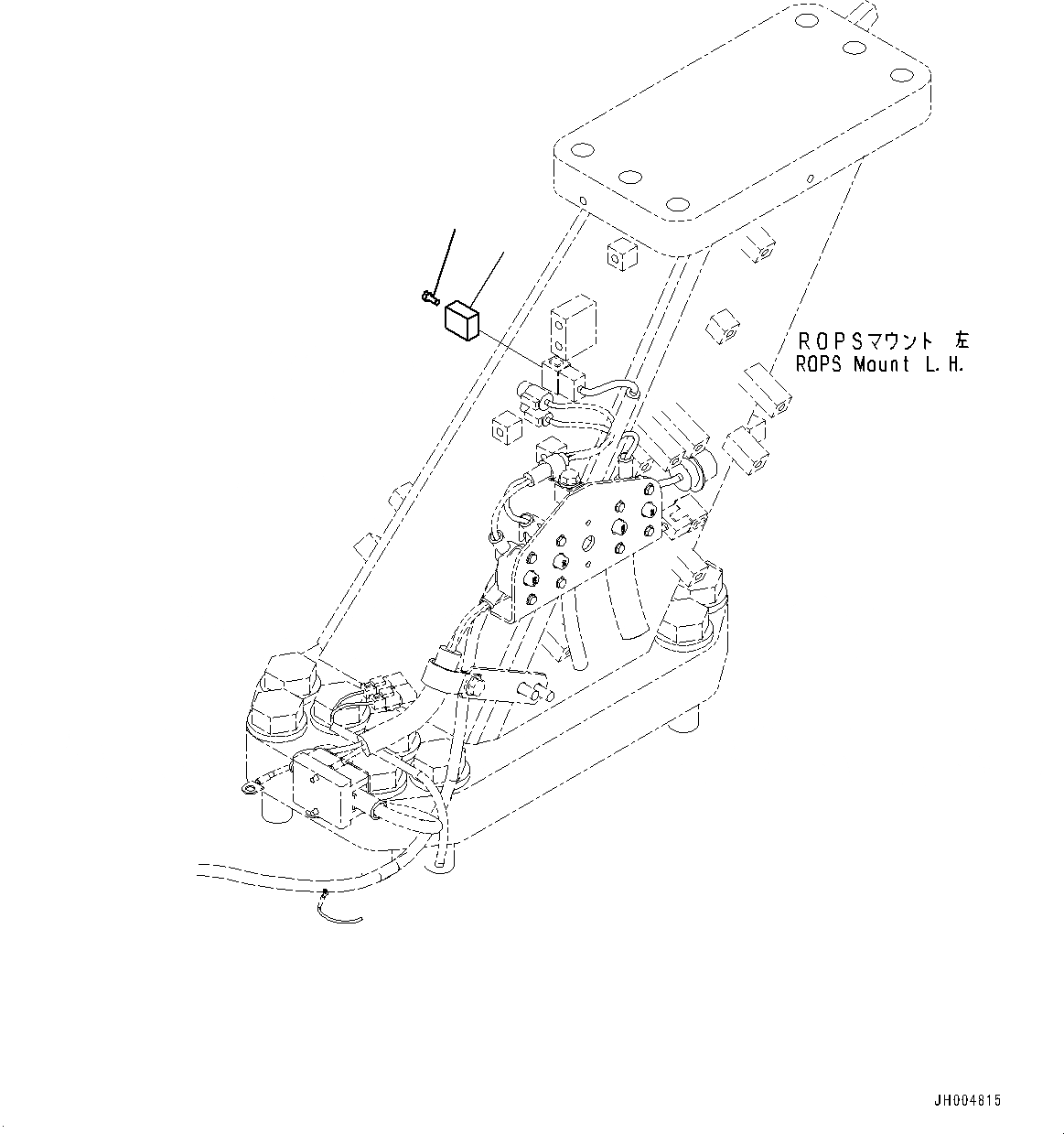 Схема запчастей Komatsu D375A-6R - КРЫЛО, ЭЛЕМЕНТЫ (№-) КРЫЛО, ВЫСОК. ЕМК. АККУМУЛЯТОР, С ПЕРИОДИЧ. ОБСЛУЖ. SERVICE СОЕДИН-ЕS